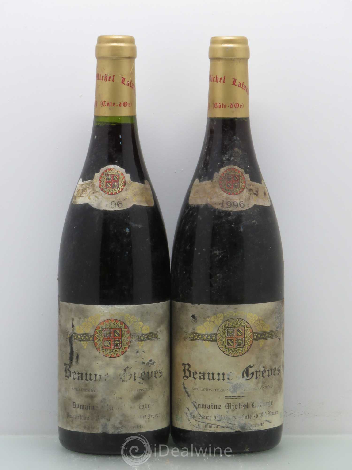 Beaune 1er Cru Grèves Lafarge (Domaine) 1996 - Lot de 2 bouteilles - 0
