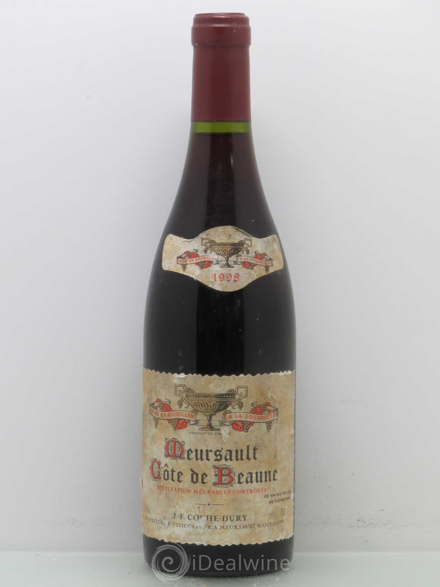 Meursault Coche Dury 1998 - Lot de 1 bouteille - 0