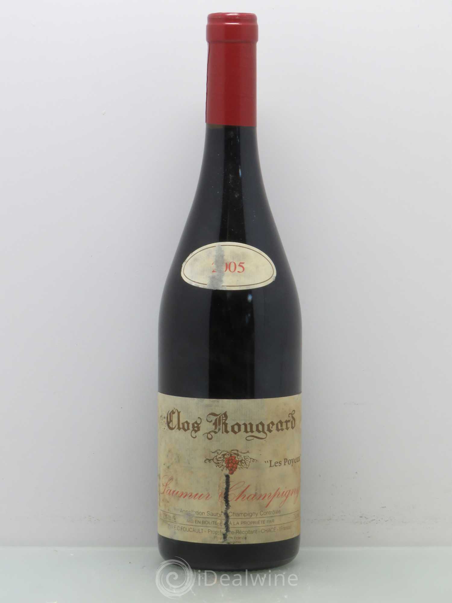 Saumur-Champigny Les Poyeux Clos Rougeard 2005 - Lot de 1 bouteille - 0