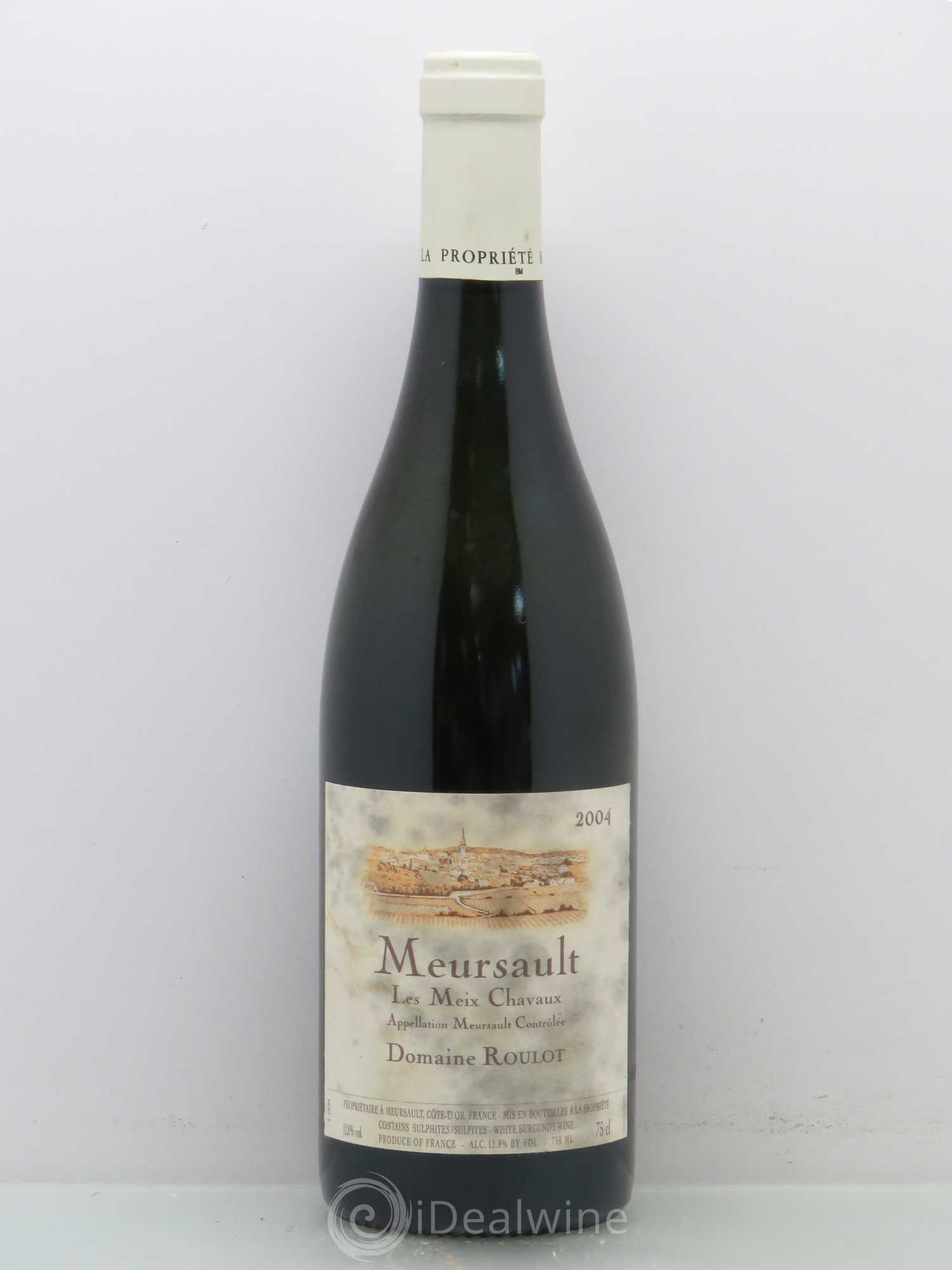 Meursault Meix Chavaux Roulot (Domaine) 2004 - Lot de 1 bouteille - 0