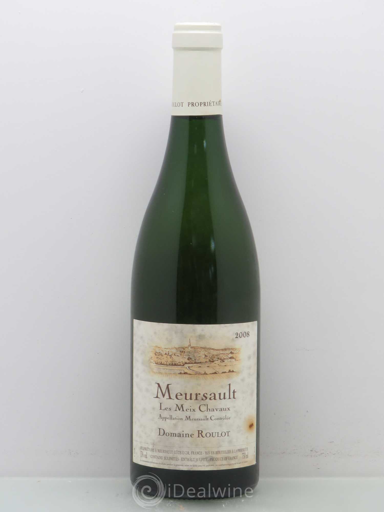 Meursault Meix Chavaux Roulot (Domaine) 2008 - Lot de 1 bouteille - 0