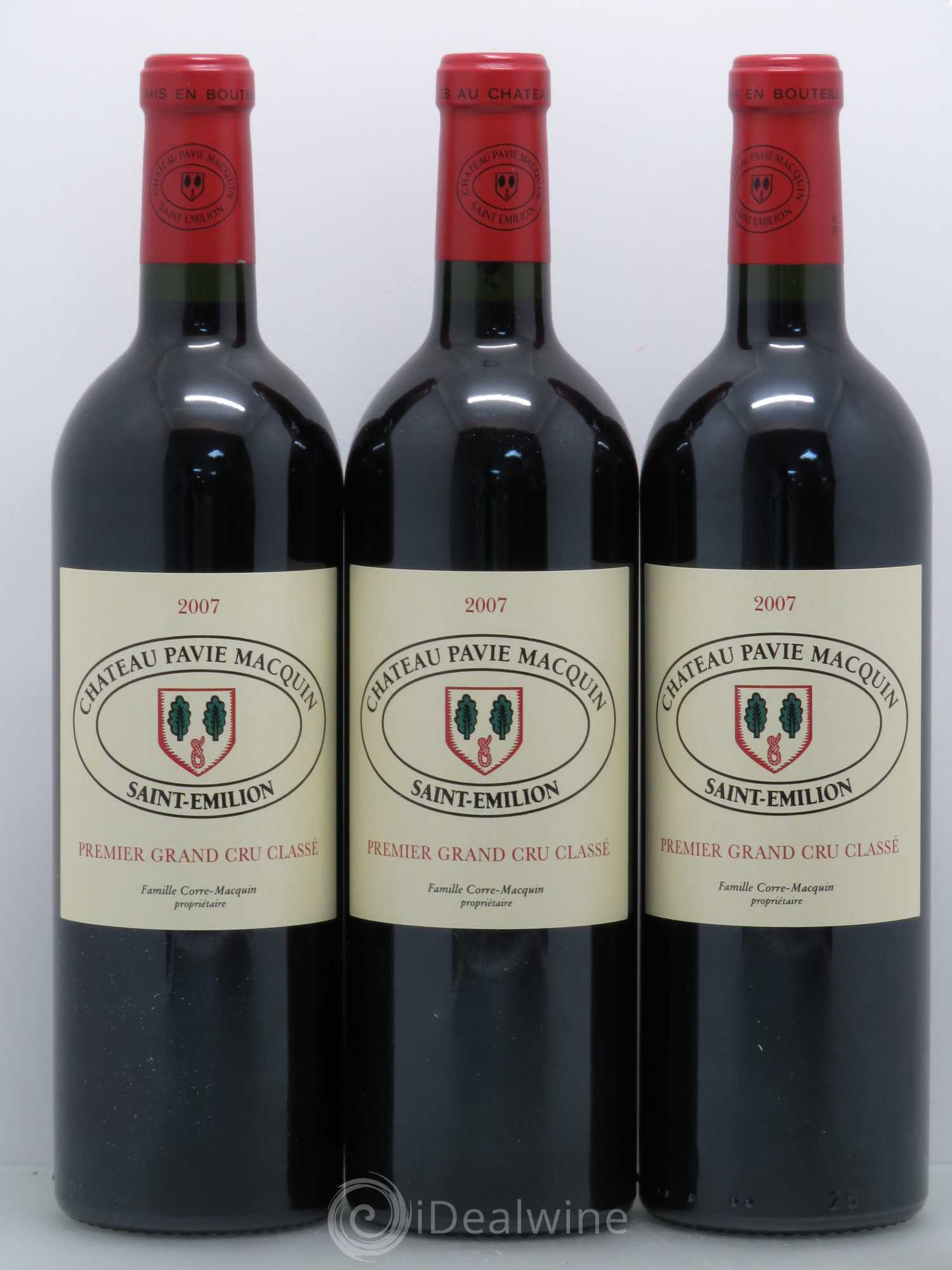 Château Pavie Macquin 1er Grand Cru Classé B 2007 - Lot de 12 bouteilles - 3