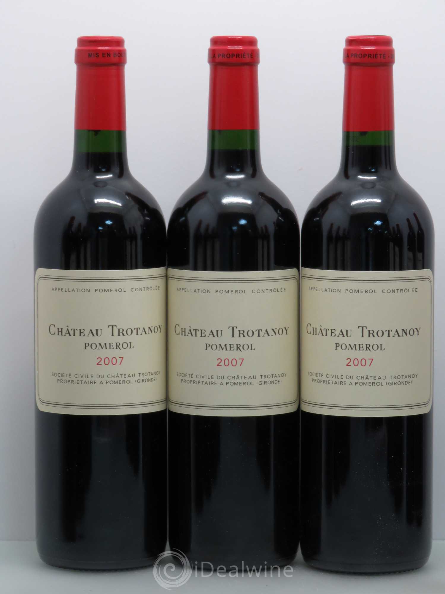 Château Trotanoy 2007 - Lot de 12 bouteilles - 1