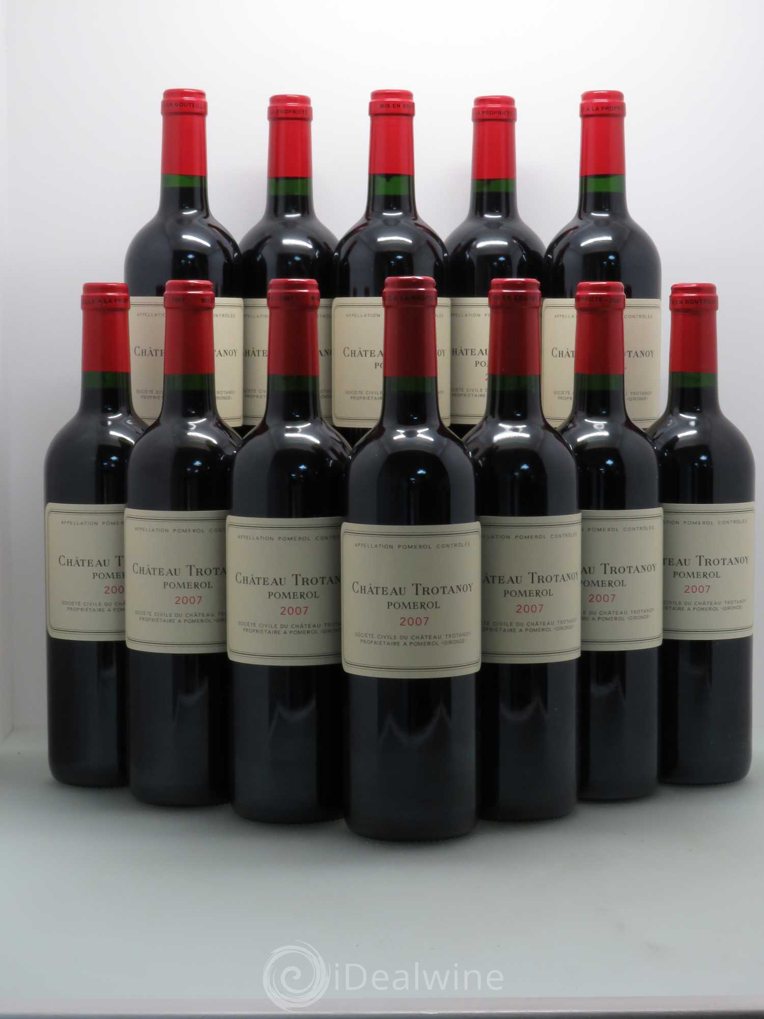 Château Trotanoy 2007 - Lot de 12 bouteilles - 0
