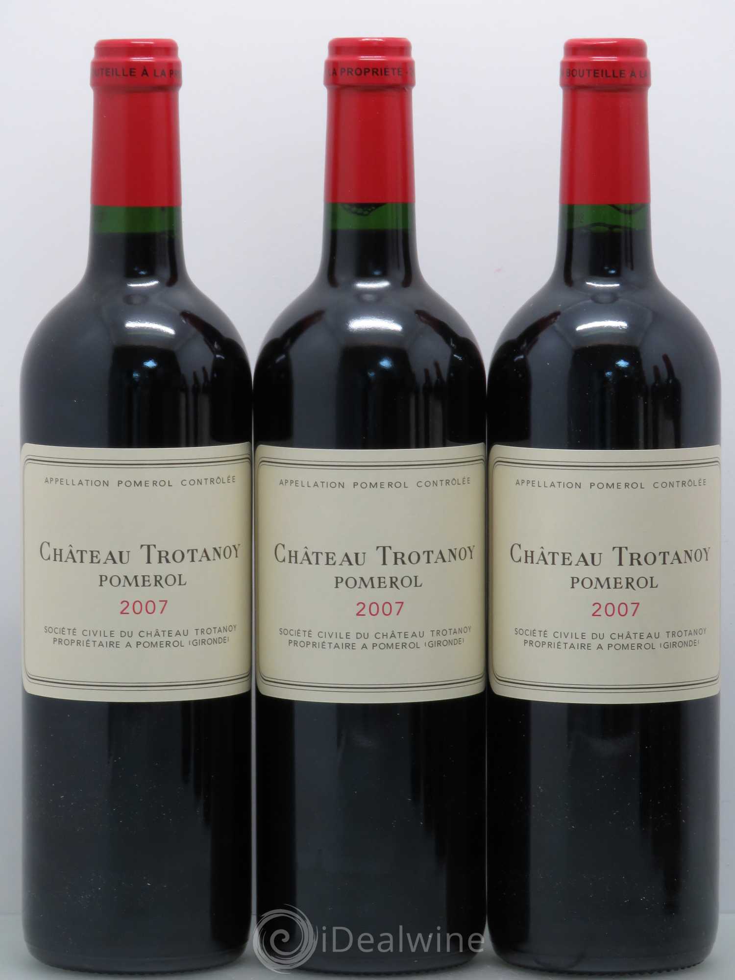 Château Trotanoy 2007 - Lot de 6 bouteilles - 1