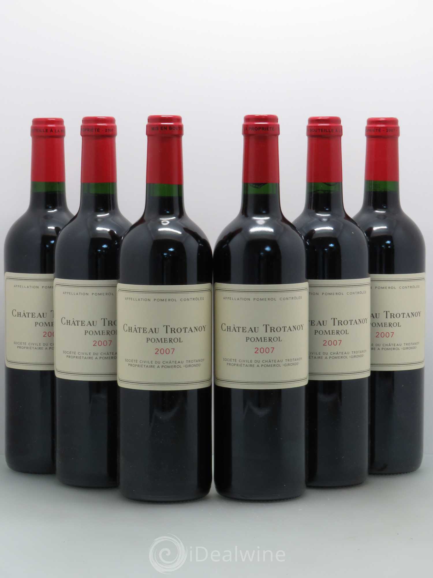 Château Trotanoy 2007 - Lot de 6 bouteilles - 0