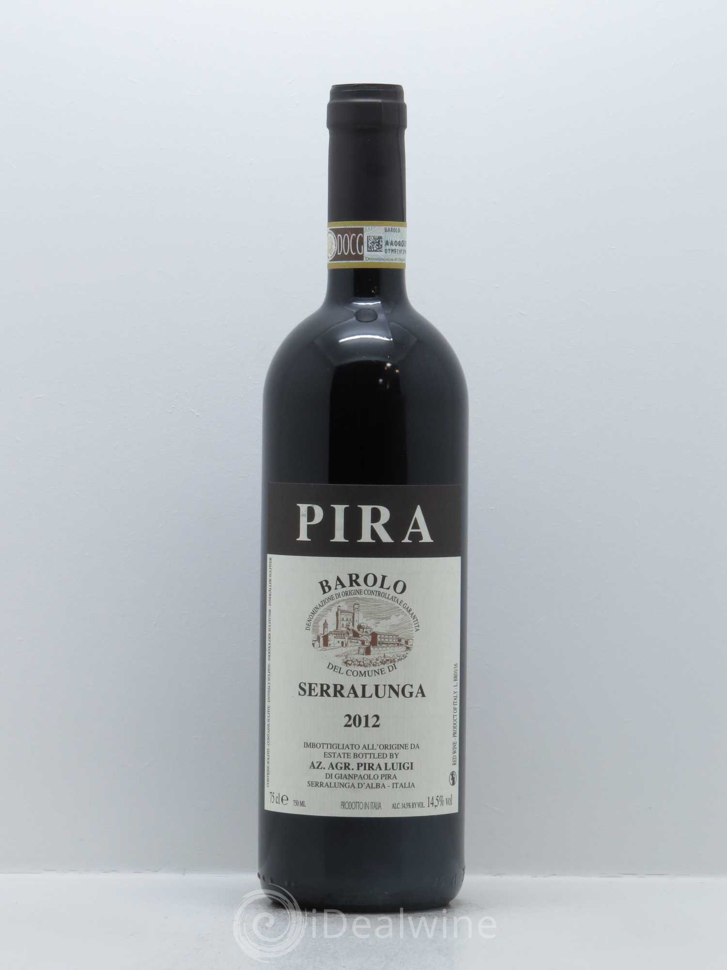 Barolo DOCG Luigi Pira Serralunga 2012 - Lot de 1 bouteille - 0