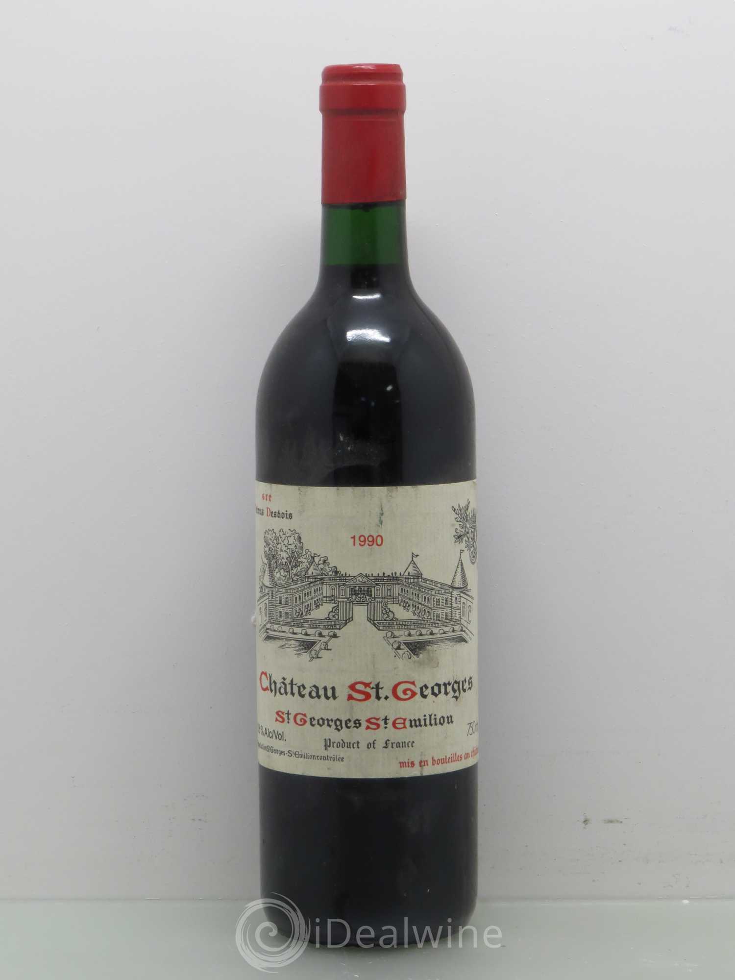 Château Saint-Georges 1990 - Lot de 1 bouteille - 0