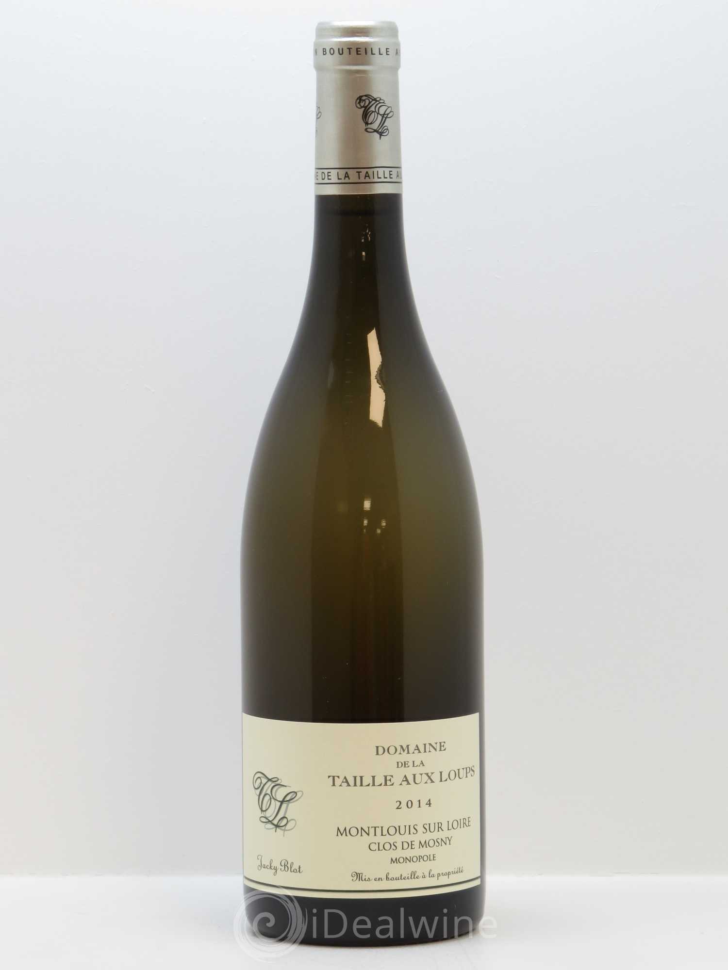 Montlouis-sur-Loire Clos de Mosny La Taille aux Loups - Jacky Blot 2014 - Lot de 1 bouteille - 0