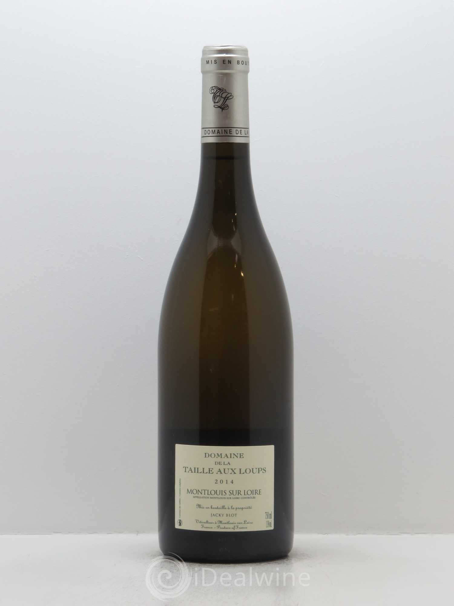 Montlouis-sur-Loire Clos Michet La Taille aux Loups - Jacky Blot 2014 - Lot de 1 bouteille - 1