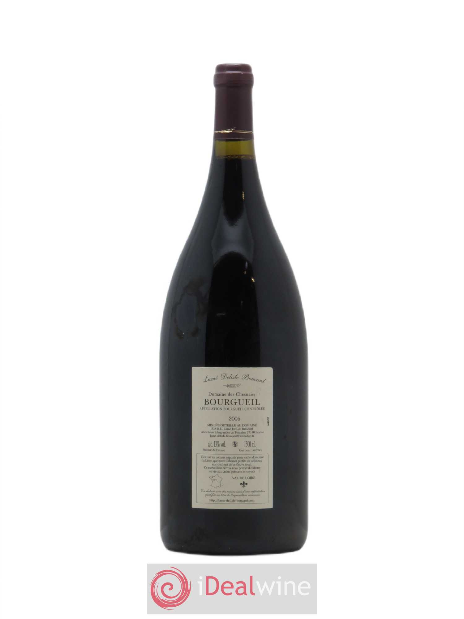 Bourgueil Prestige Domaine des Chesnaies 2005 - Lot de 1 magnum - 1