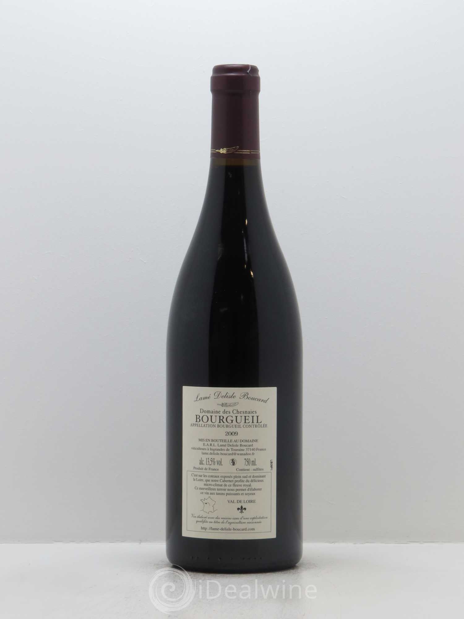 Bourgueil Prestige Domaine des Chesnaies 2009 - Lot de 1 bouteille - 1