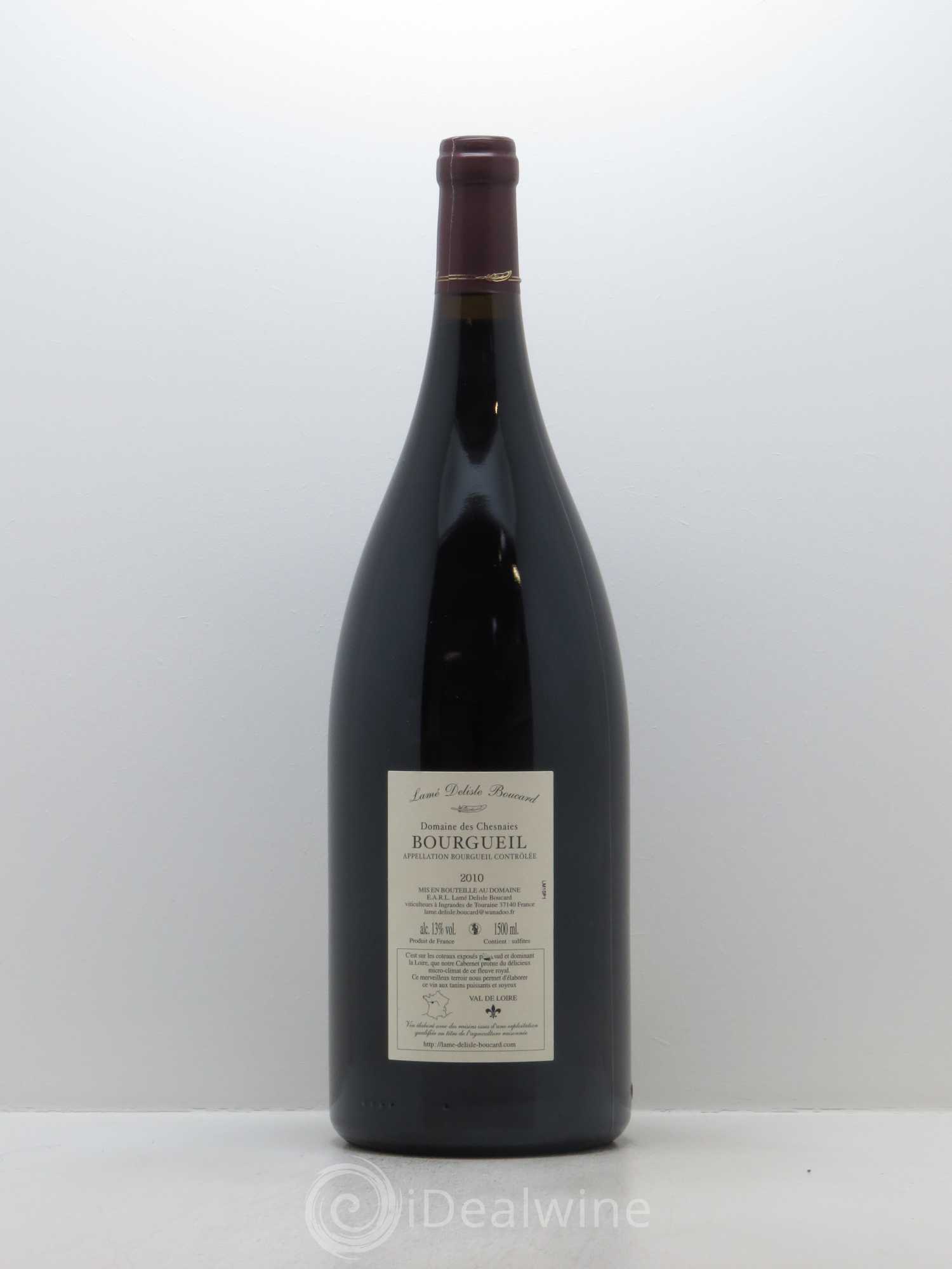 Bourgueil Prestige Domaine des Chesnaies 2010 - Lot de 1 magnum - 1