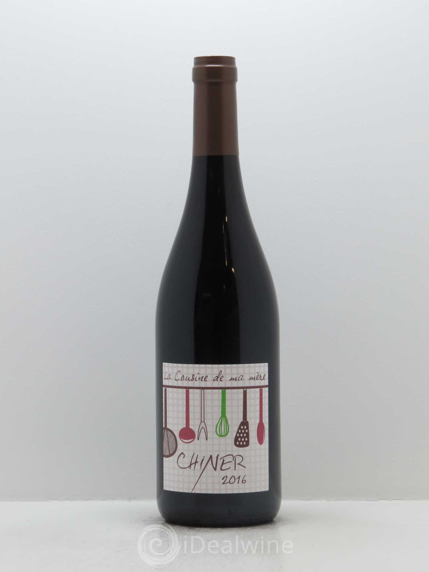 Vin de France Chiner La Cousine de ma Mère"" Domaine Grosbois 2016 - Lot de 1 bouteille - 0