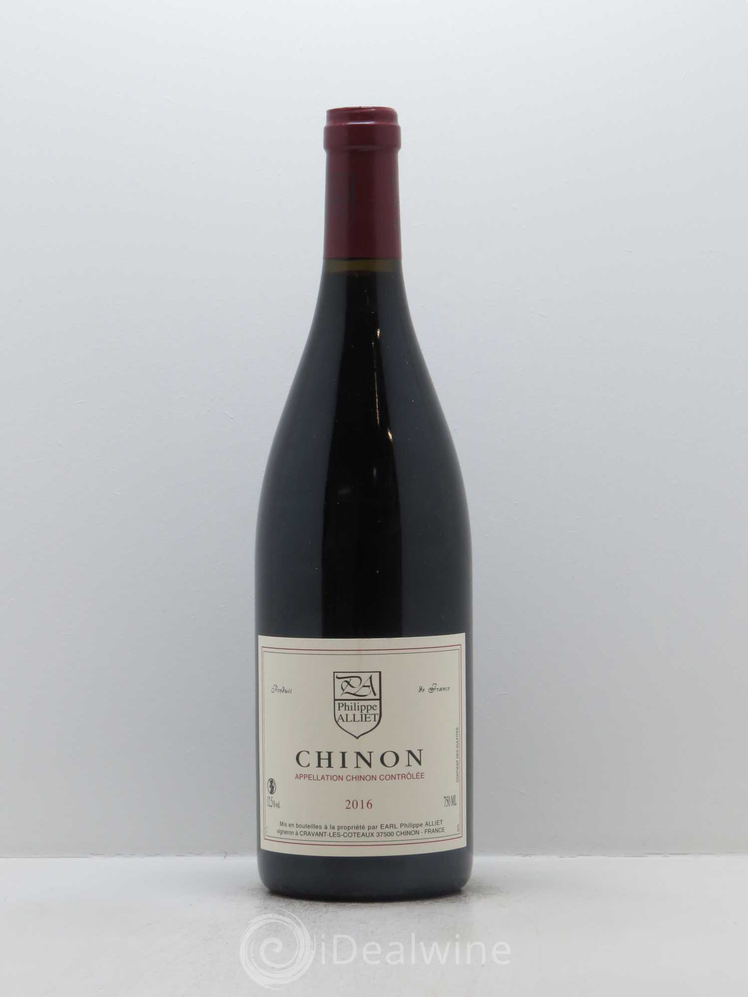 Chinon Philippe Alliet 2016 - Lot de 1 bouteille - 0