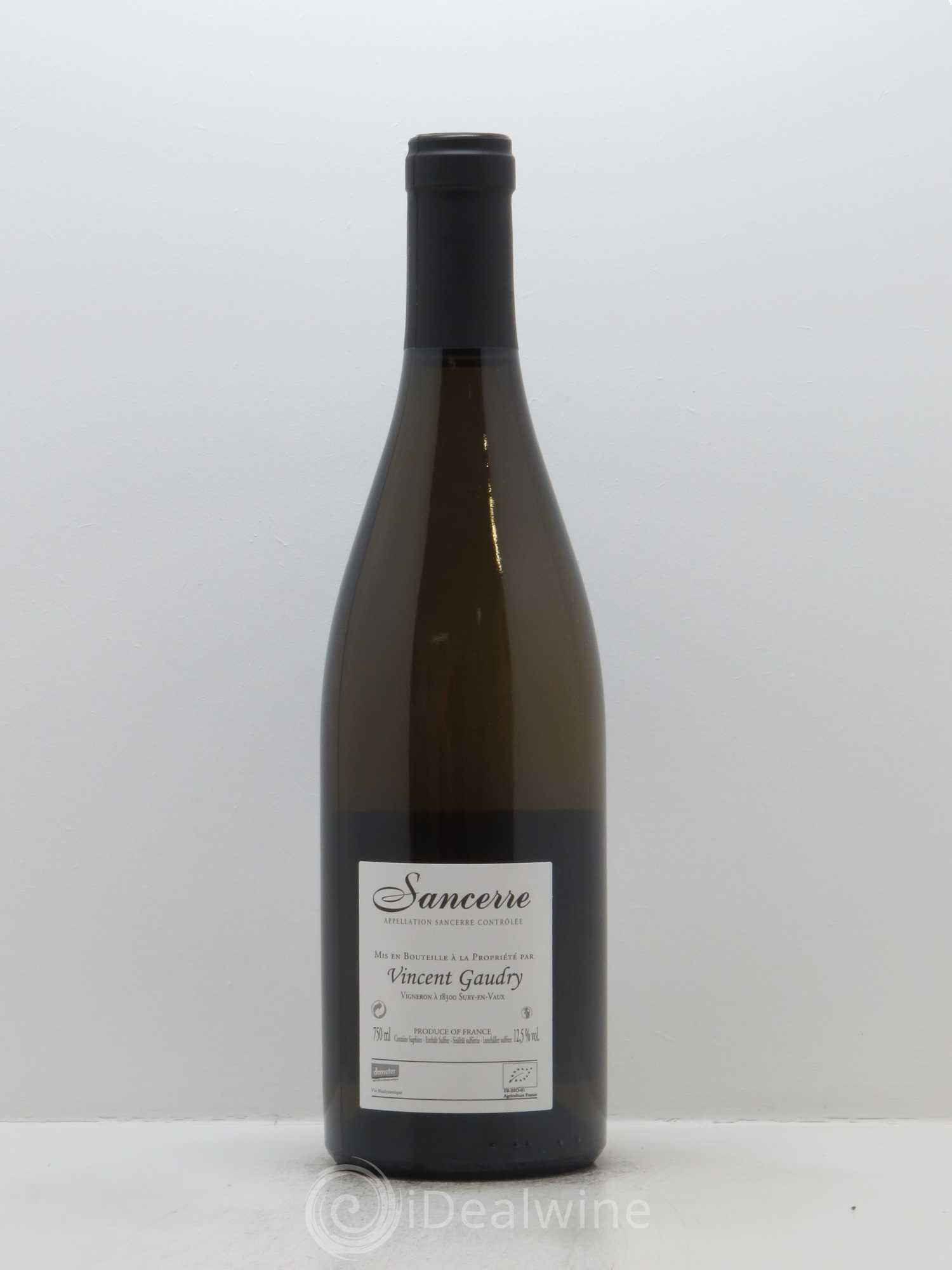 Sancerre Mélodie de Vieilles Vignes Vincent Gaudry 2015 - Lot de 1 bouteille - 1