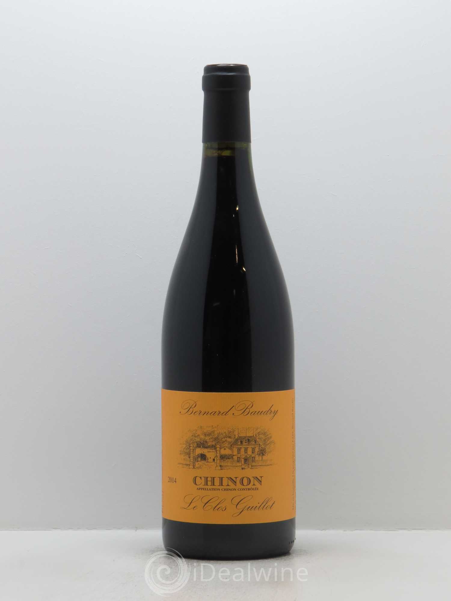 Chinon Le Clos Guillot Bernard Baudry 2014 - Lot de 1 bouteille - 0