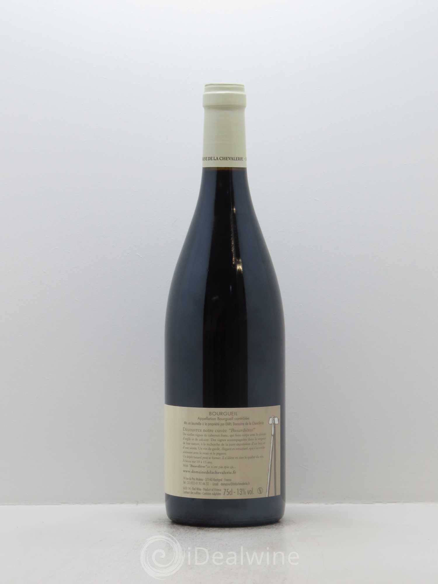 Bourgueil Busardières Domaine de la Chevalerie 2014 - Lot de 1 bouteille - 1