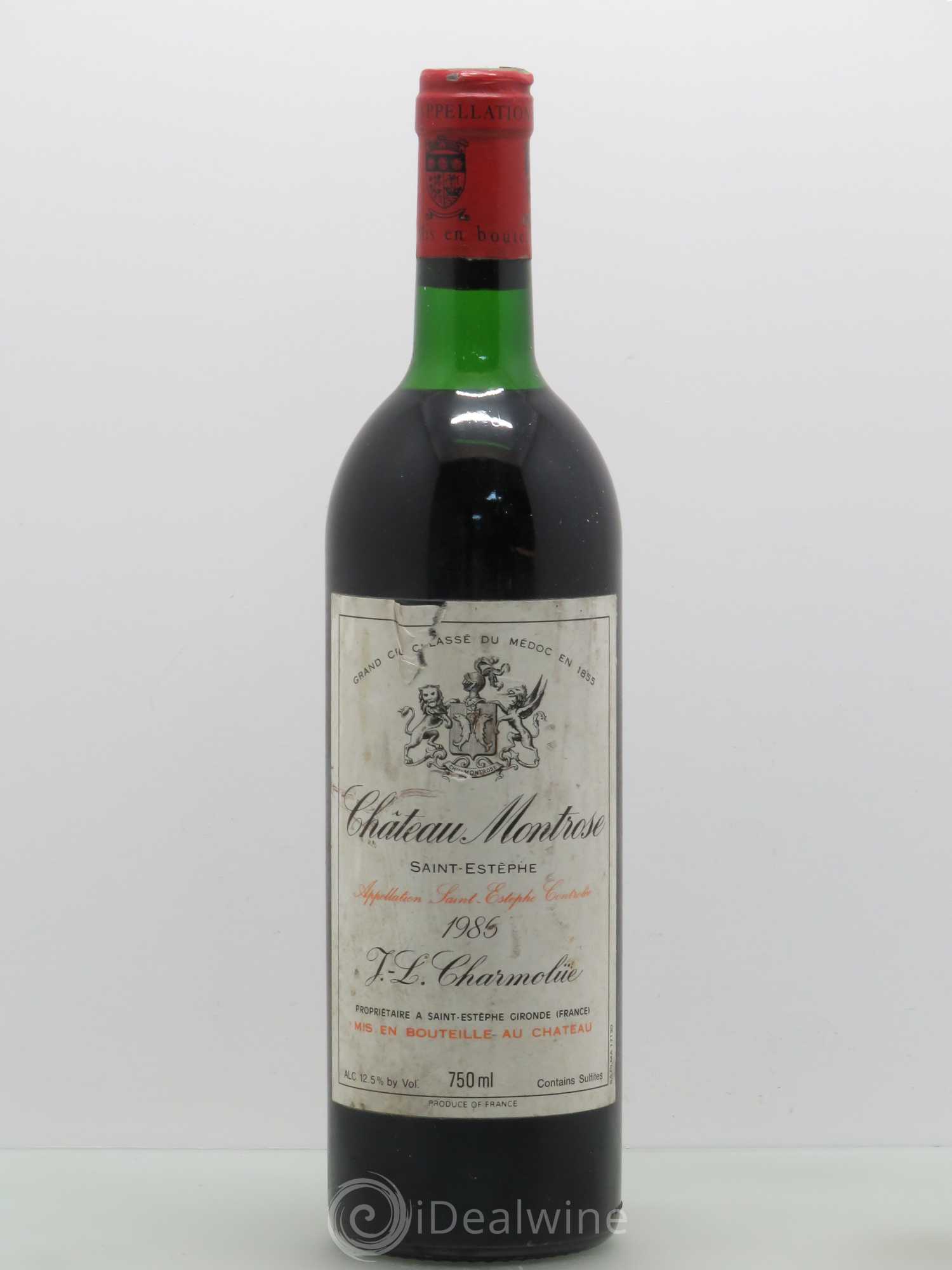 Château Montrose 2ème Grand Cru Classé 1985 - Lot de 1 bouteille - 0