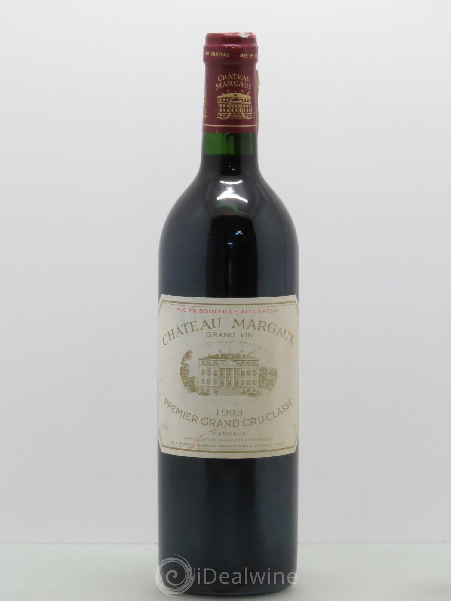 Château Margaux 1er Grand Cru Classé 1993 - Lot de 1 bouteille - 0