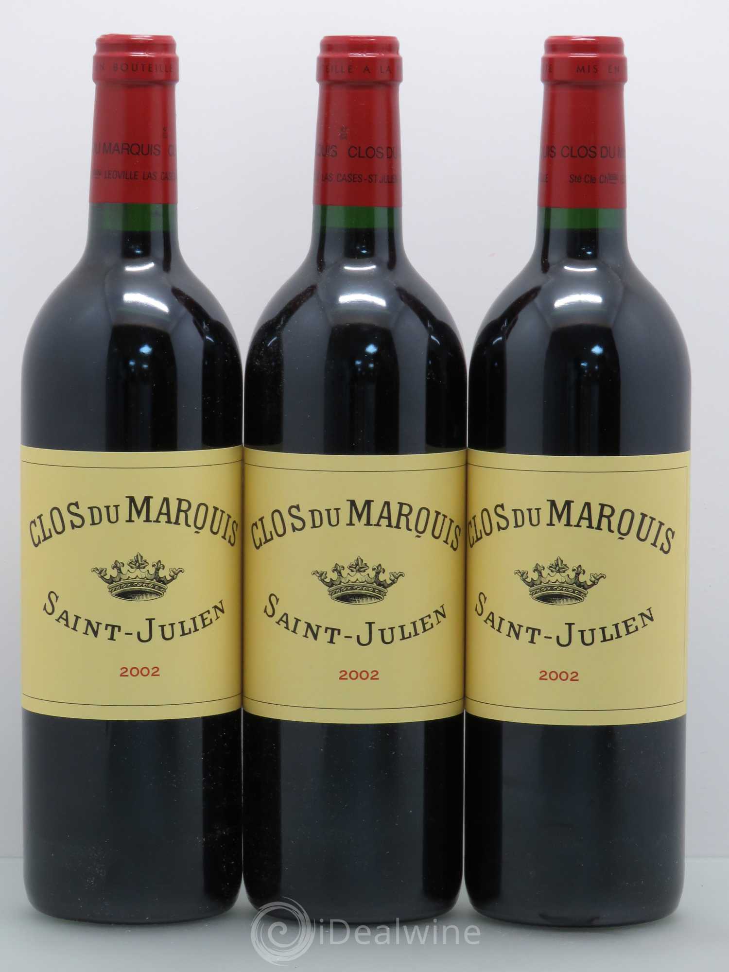 Clos du Marquis 2002 - Lot de 6 bouteilles - 2