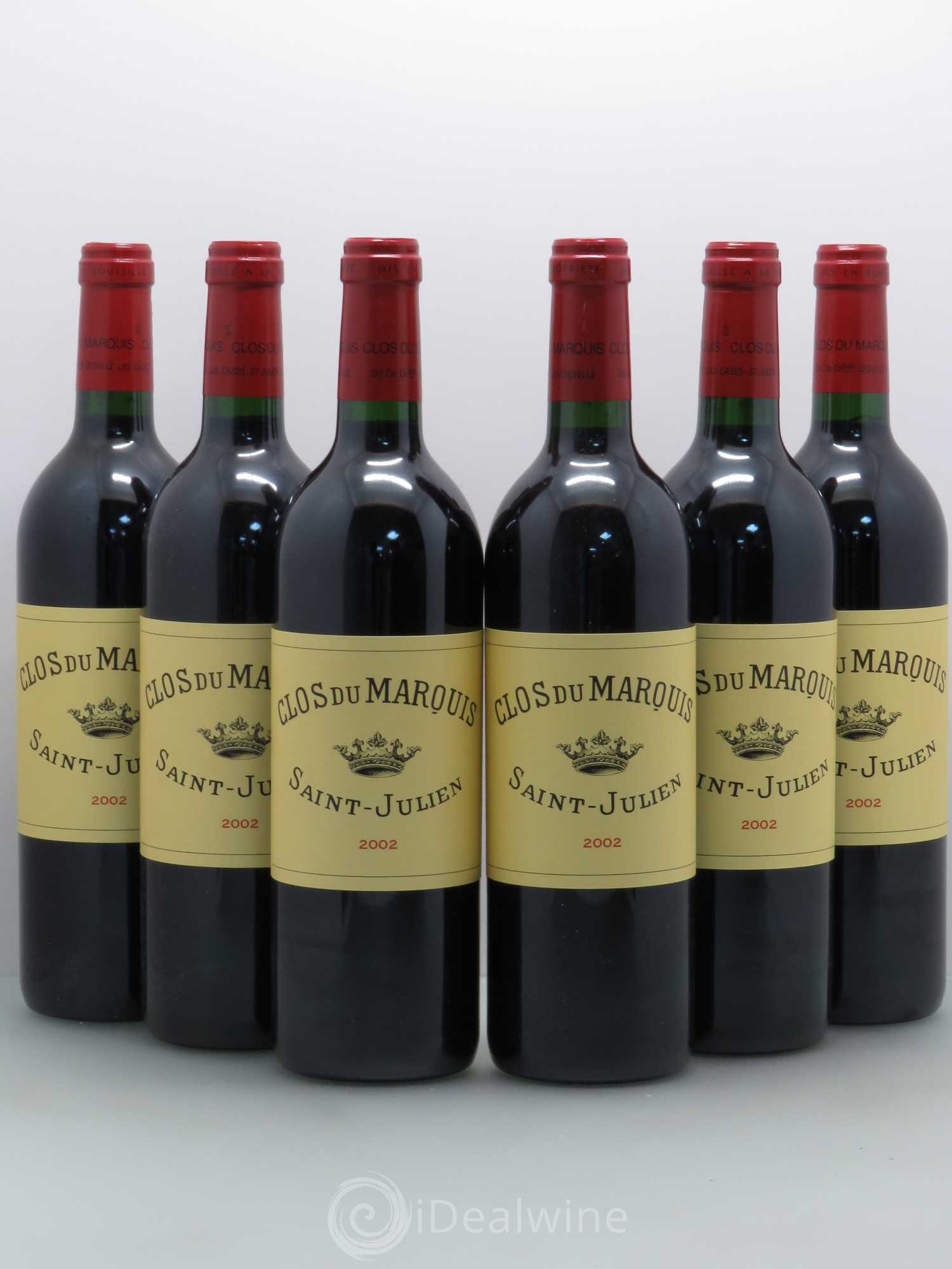 Clos du Marquis 2002 - Lot de 6 bouteilles - 0