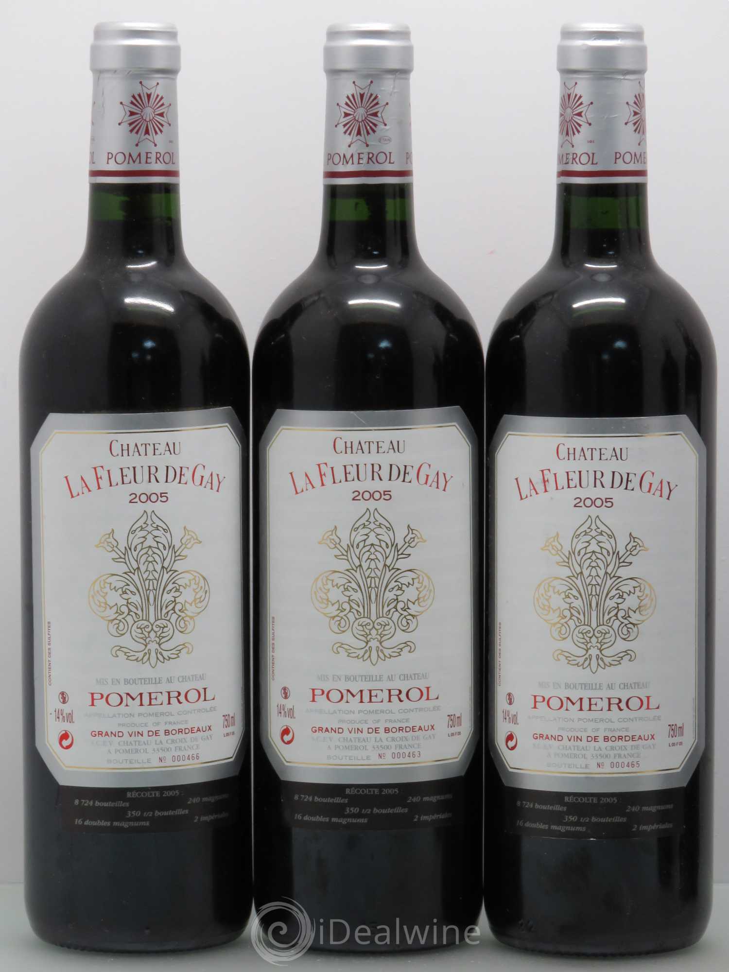 Château la Fleur de Gay 2005 - Lot de 5 bouteilles - 1