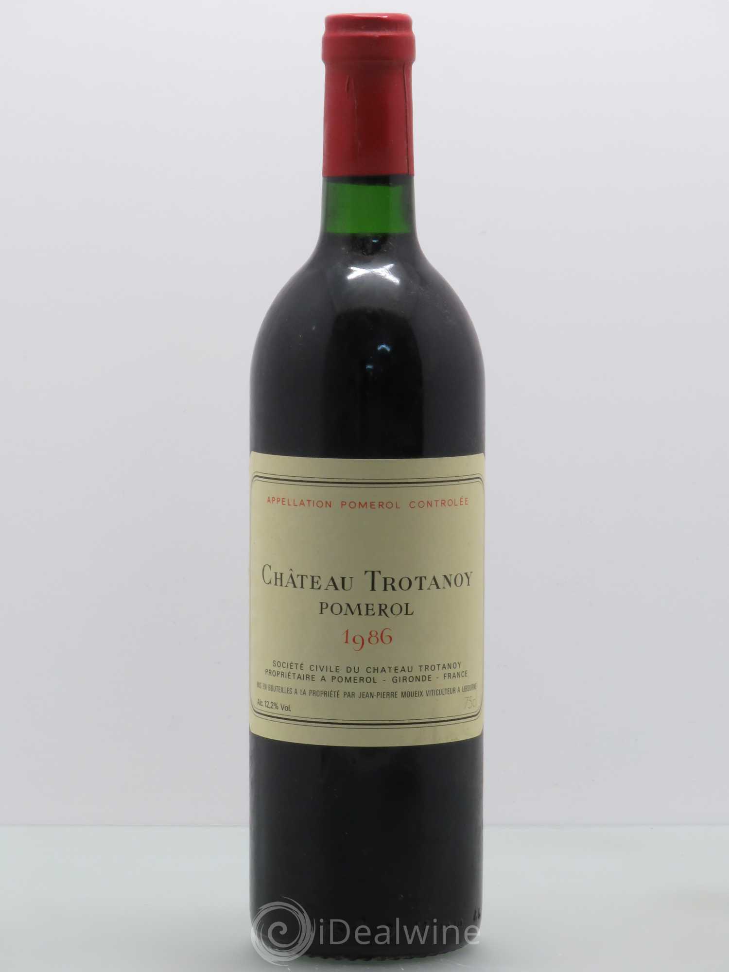Château Trotanoy 1986 - Lot de 1 bouteille - 0