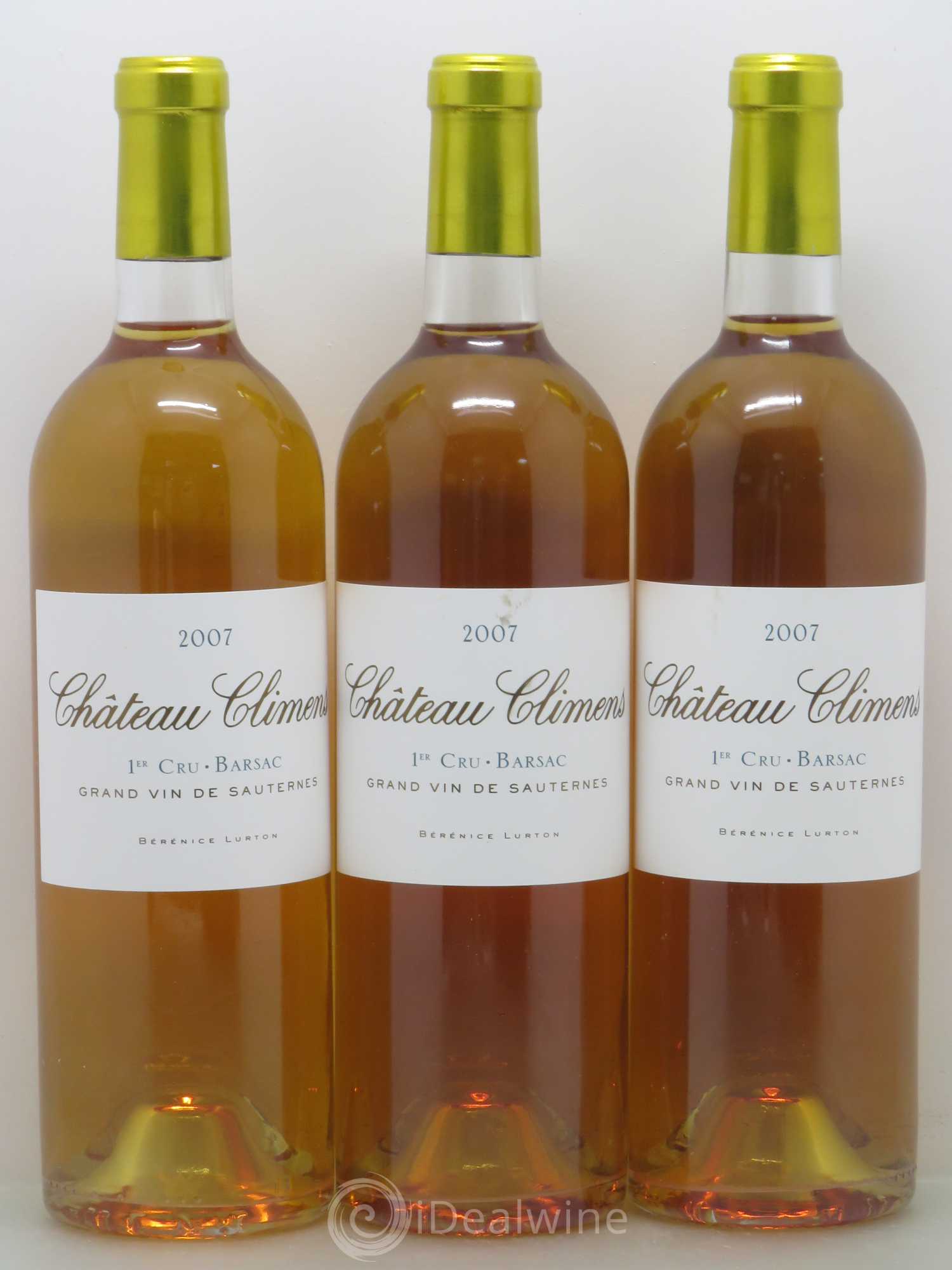 Château Climens 1er Grand Cru Classé 2007 - Lotto di 12 bottiglie - 1