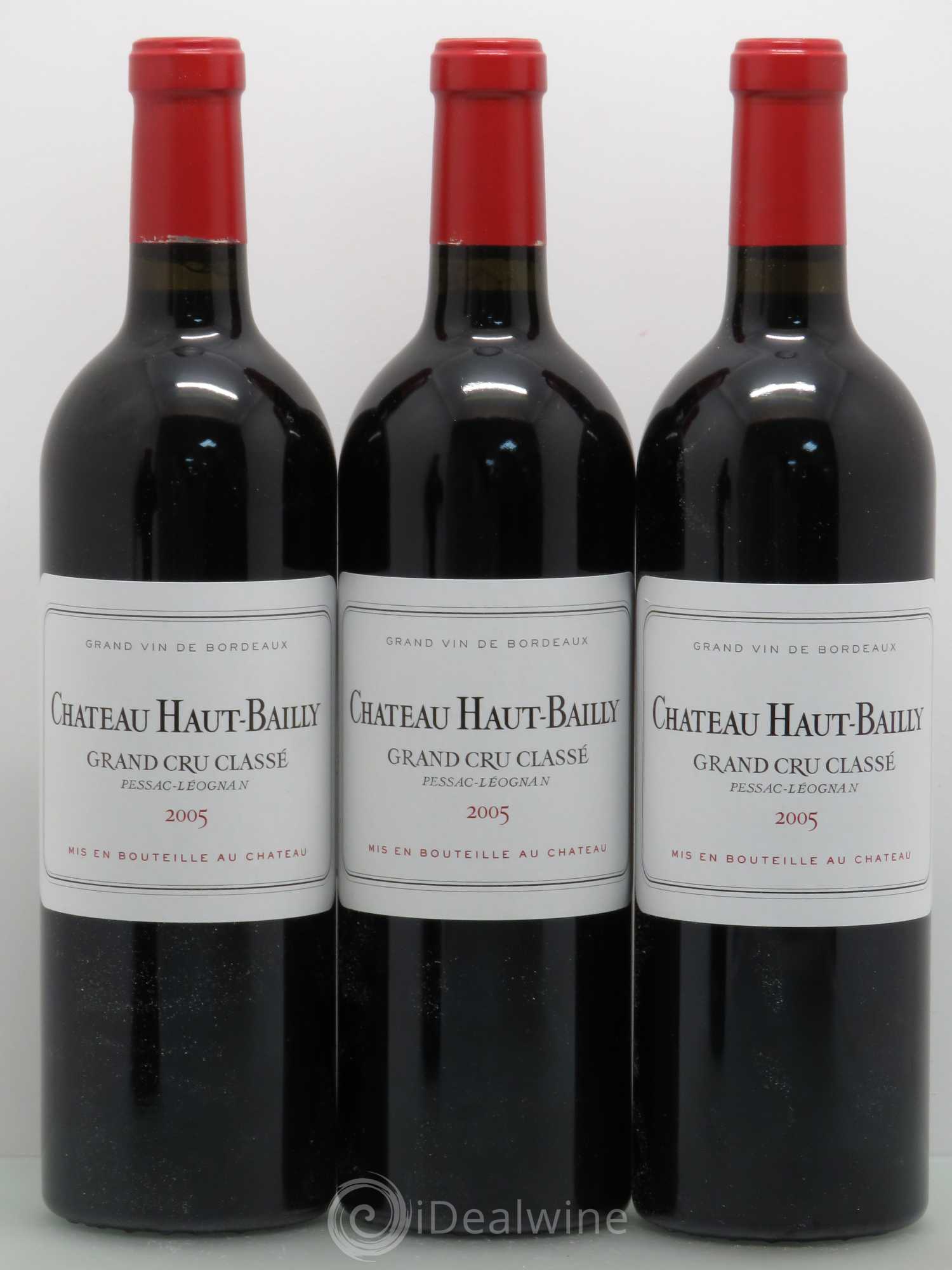 Château Haut-Bailly Cru Classé de Graves 2005 - Lot de 6 bouteilles - 1