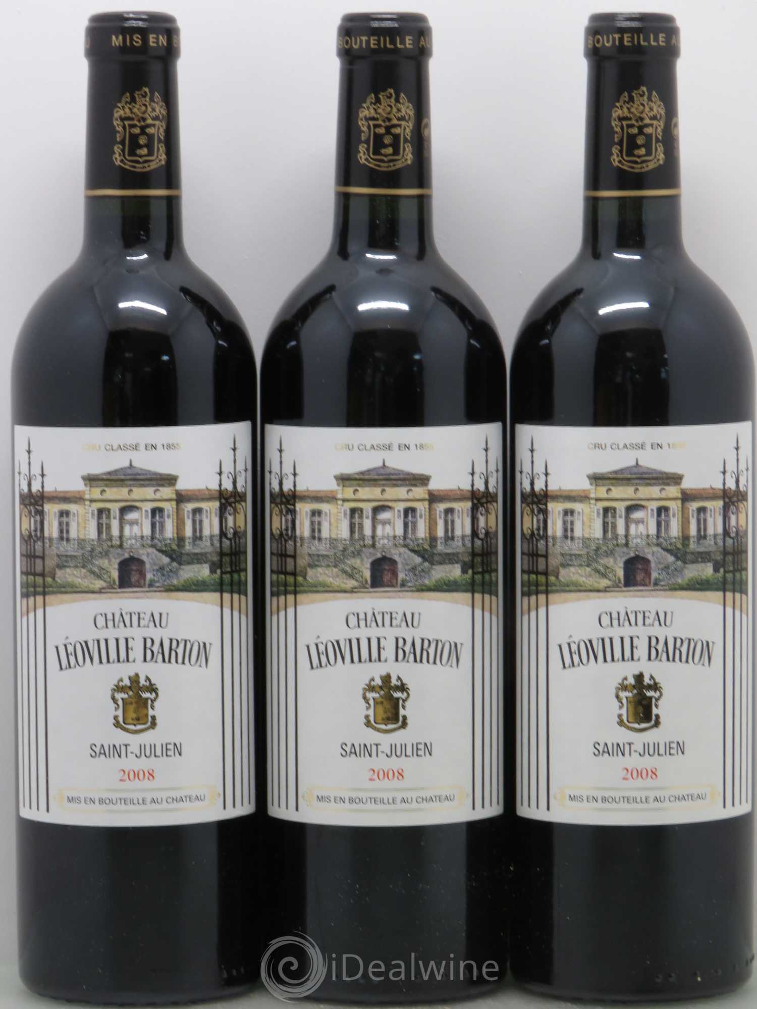 Château Léoville Barton 2ème Grand Cru Classé 2008 - Lot de 12 bouteilles - 3