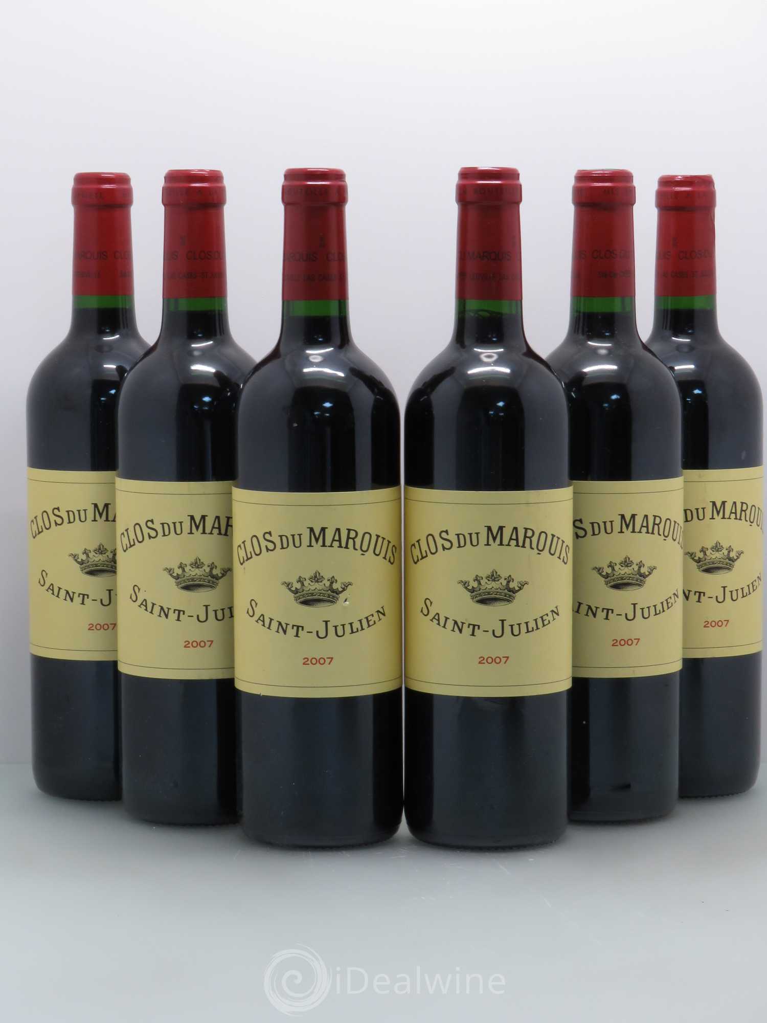 Clos du Marquis 2007 - Lot de 6 bouteilles - 0