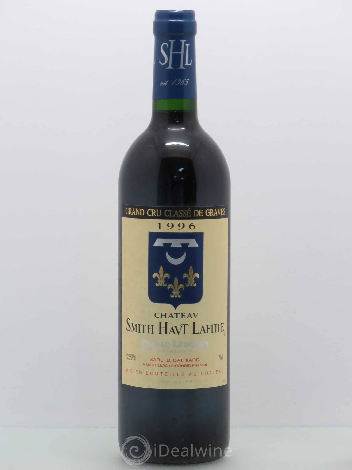 Château Smith Haut Lafitte Cru Classé de Graves 1996 - Lot de 1 bouteille - 0