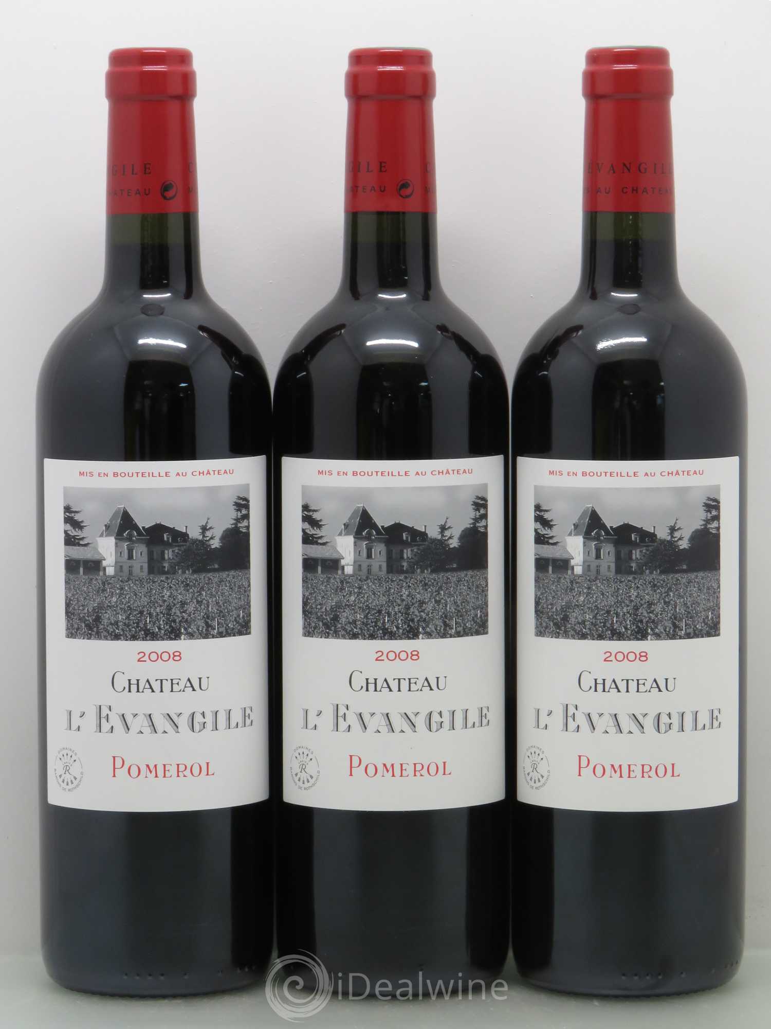 Château l' Évangile 2008 - Lot de 12 bouteilles - 4