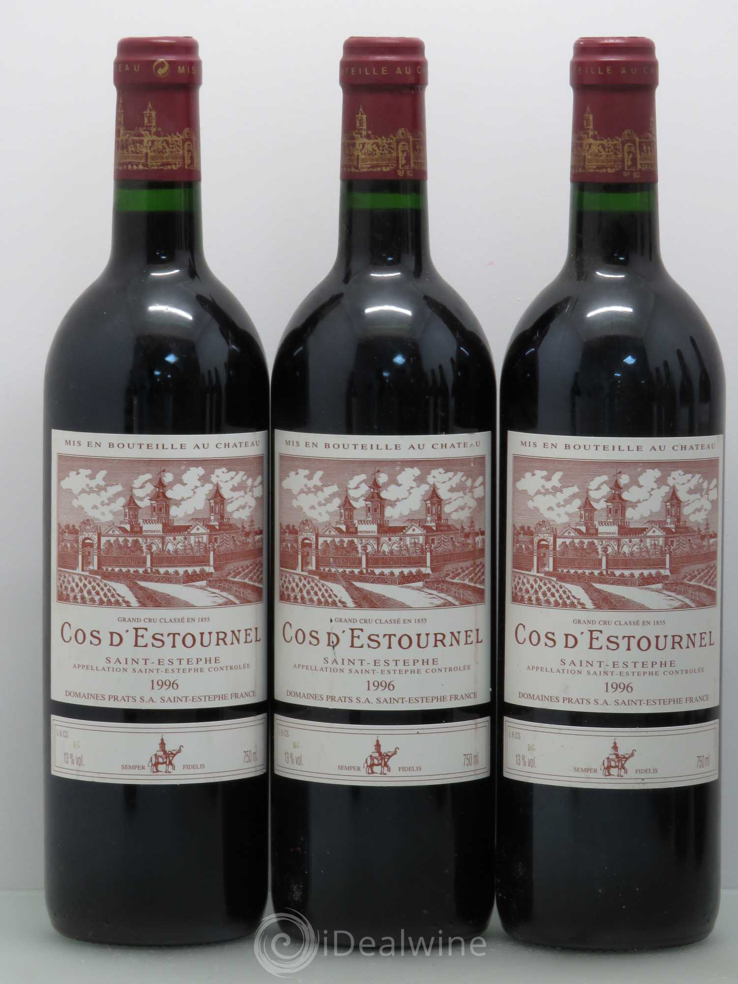 Cos d'Estournel 2ème Grand Cru Classé 1996 - Lot de 12 bouteilles - 2