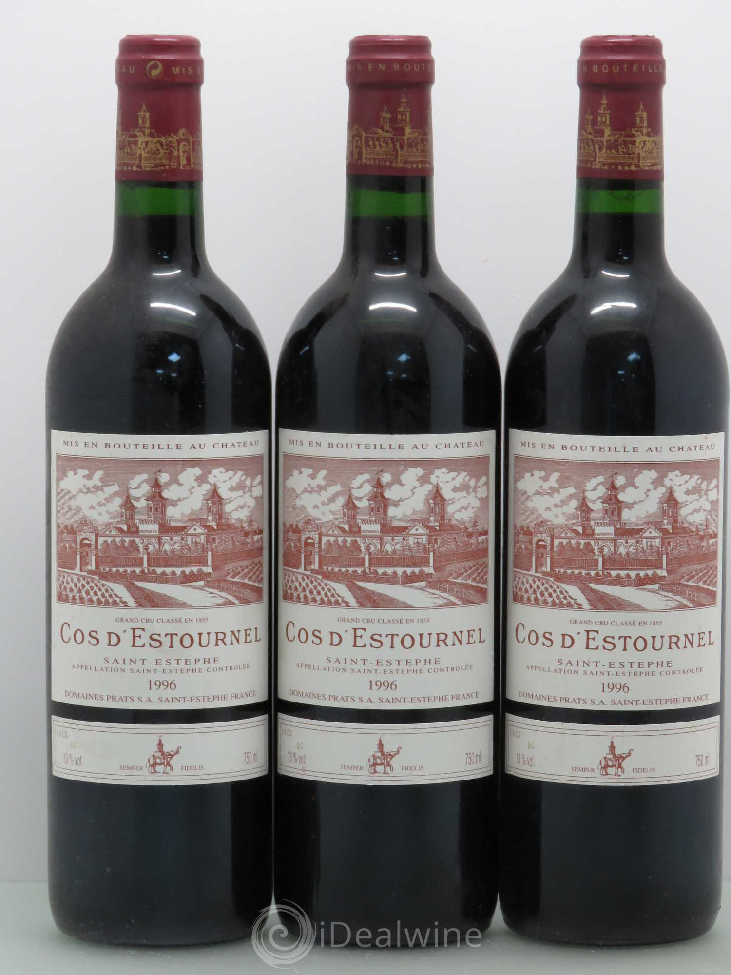 Cos d'Estournel 2ème Grand Cru Classé 1996 - Lot de 12 bouteilles - 4