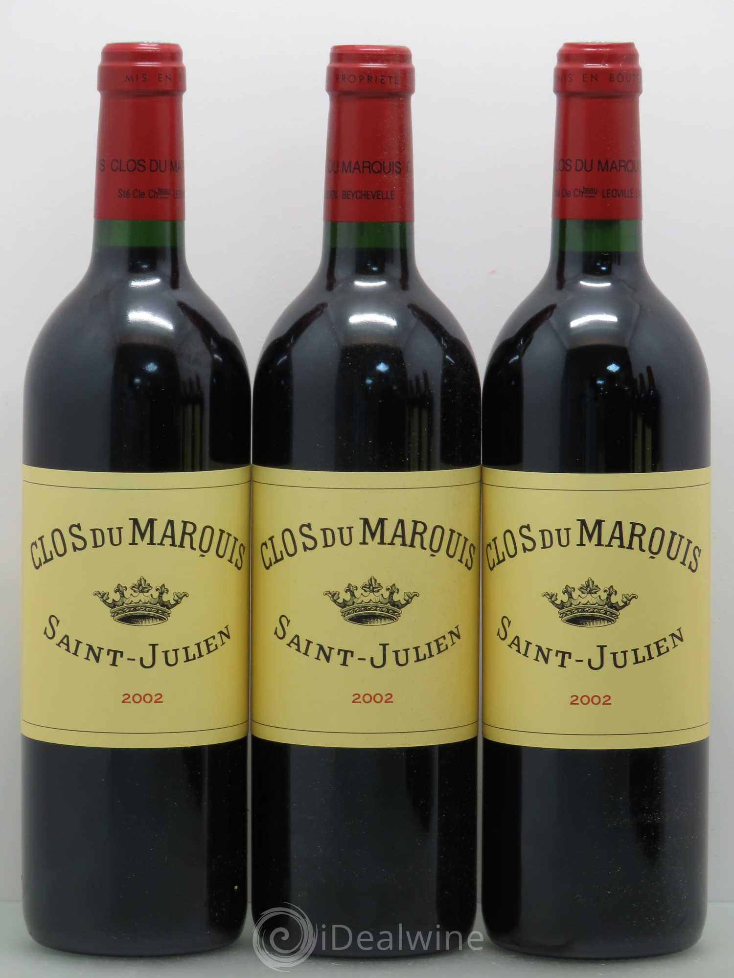 Clos du Marquis 2002 - Lot de 6 bouteilles - 1