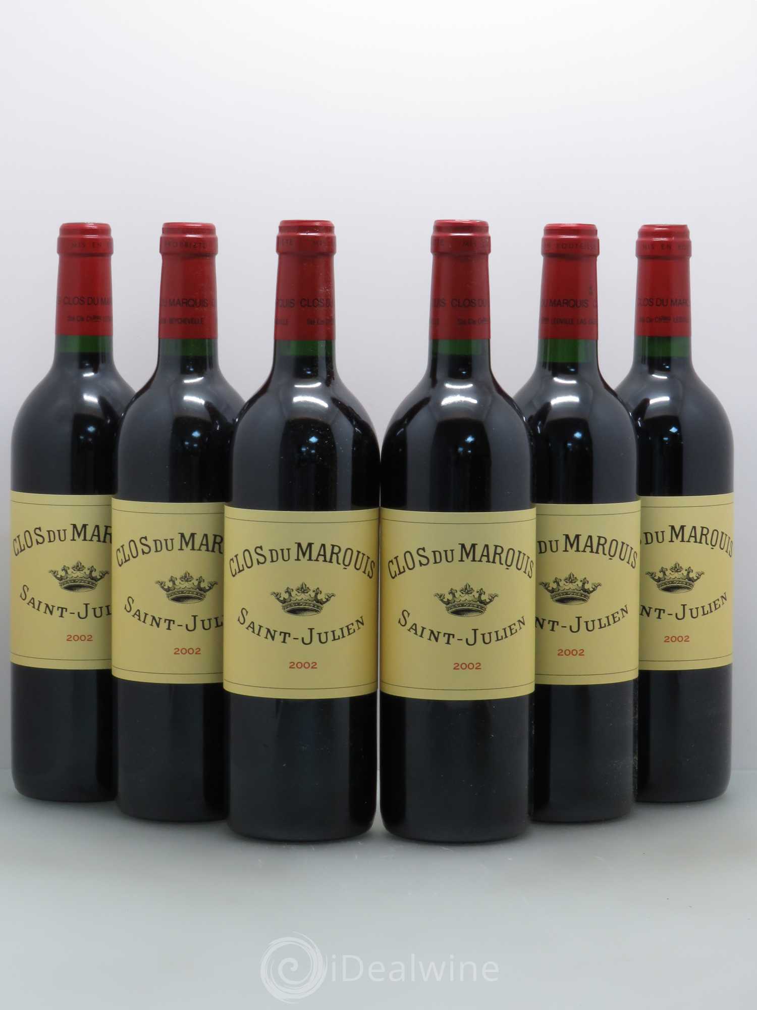 Clos du Marquis 2002 - Lot de 6 bouteilles - 0