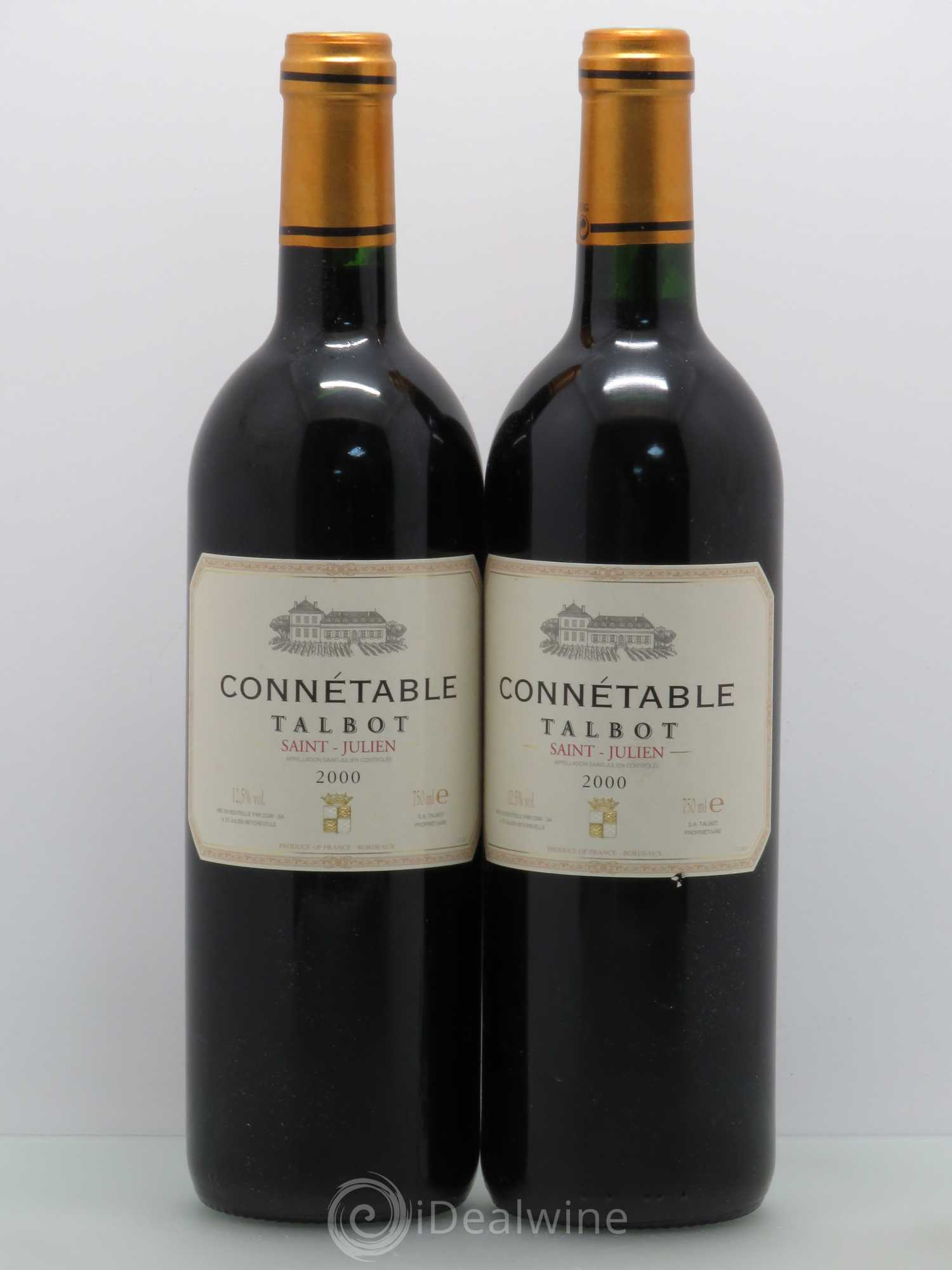 Connétable de Talbot Second Vin 2000 - Lot de 5 bouteilles - 2