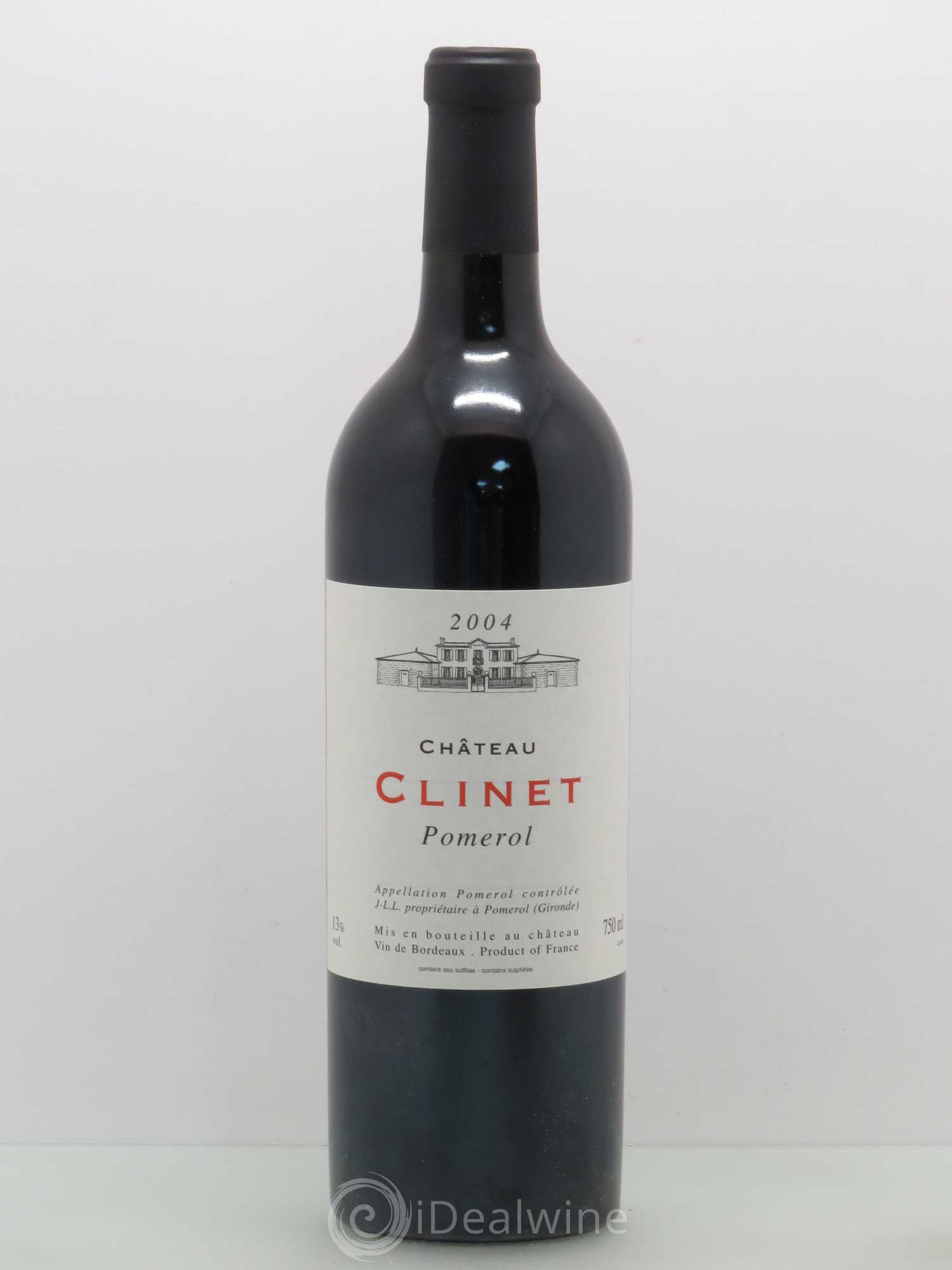 Château Clinet 2004 - Lot de 1 bouteille - 0