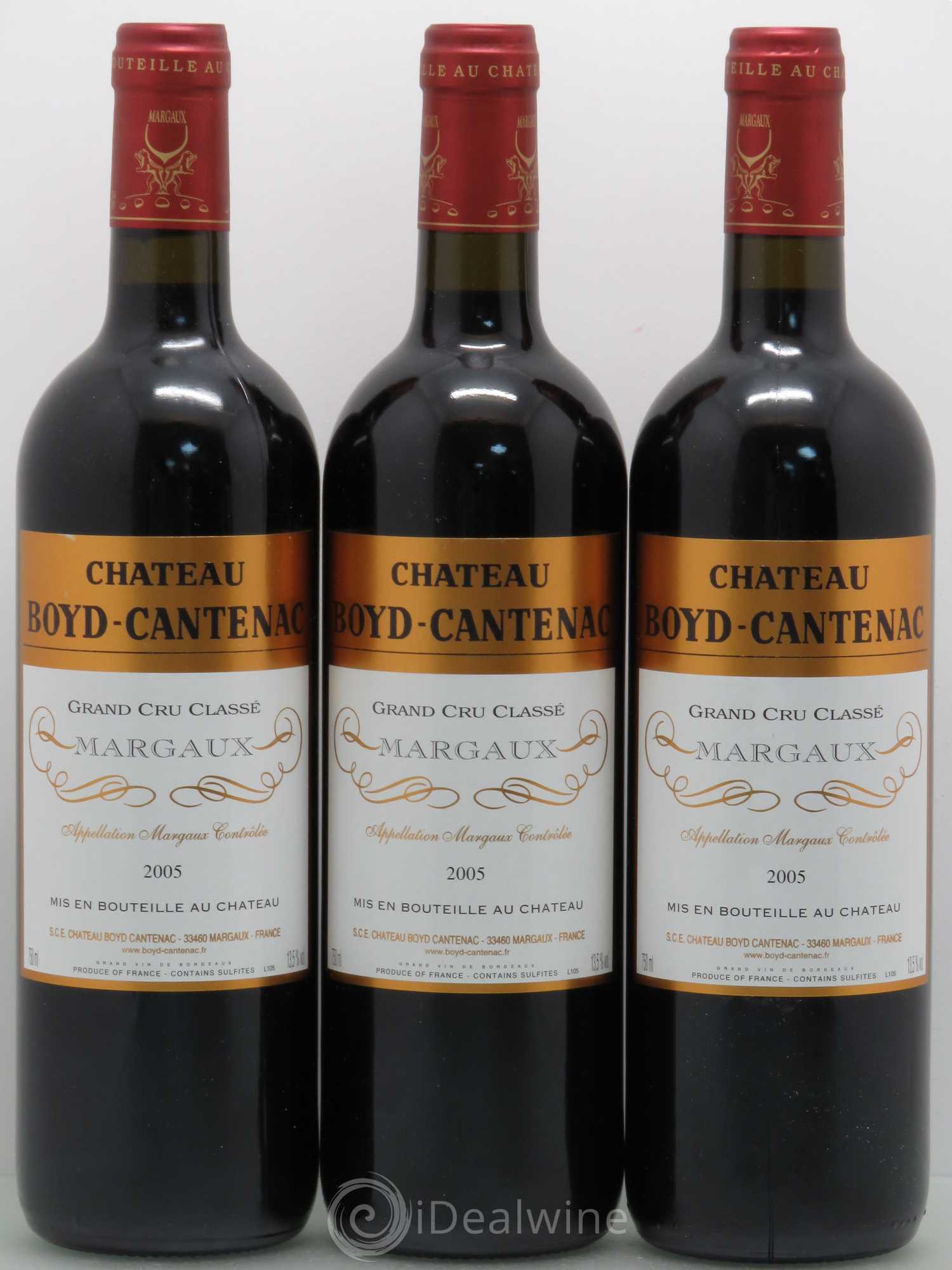 Château Boyd Cantenac 3ème Grand Cru Classé 2005 - Lot de 12 bouteilles - 4