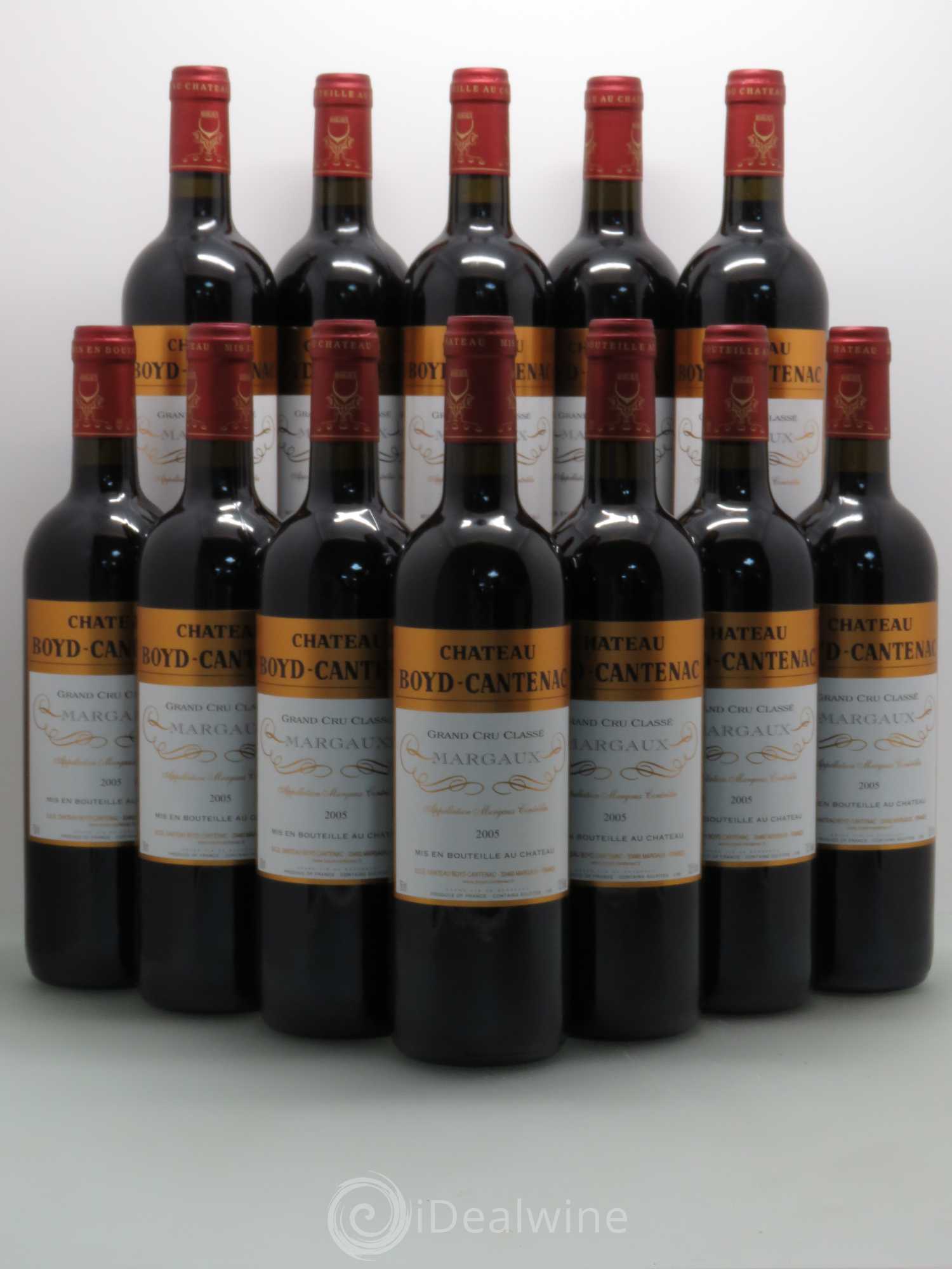 Château Boyd Cantenac 3ème Grand Cru Classé 2005 - Lot de 12 bouteilles - 0