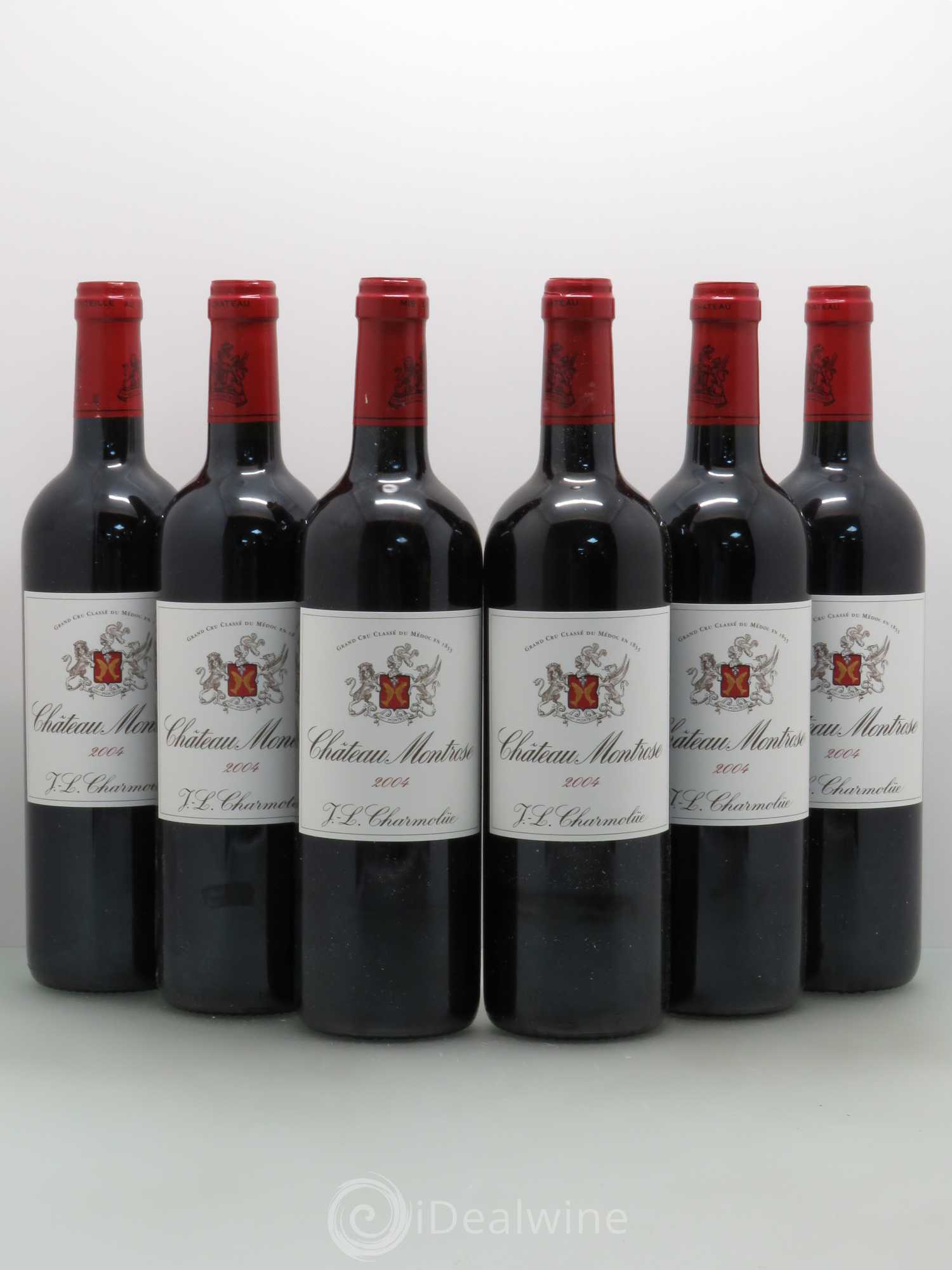Château Montrose 2ème Grand Cru Classé 2004 - Lot de 6 bouteilles - 0
