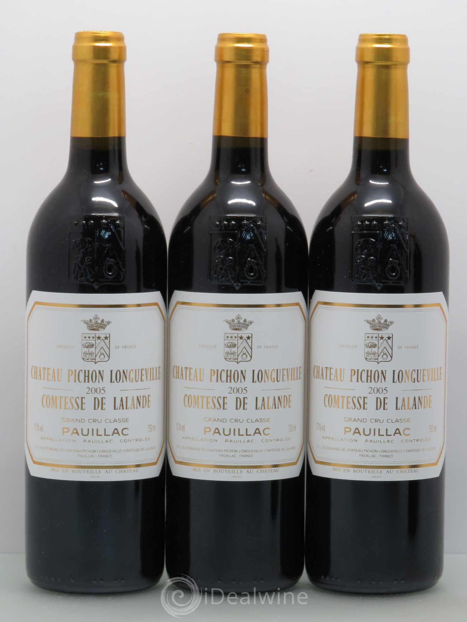 Château Pichon Longueville Comtesse de Lalande 2ème Grand Cru Classé 2005 - Lot de 12 bouteilles - 3