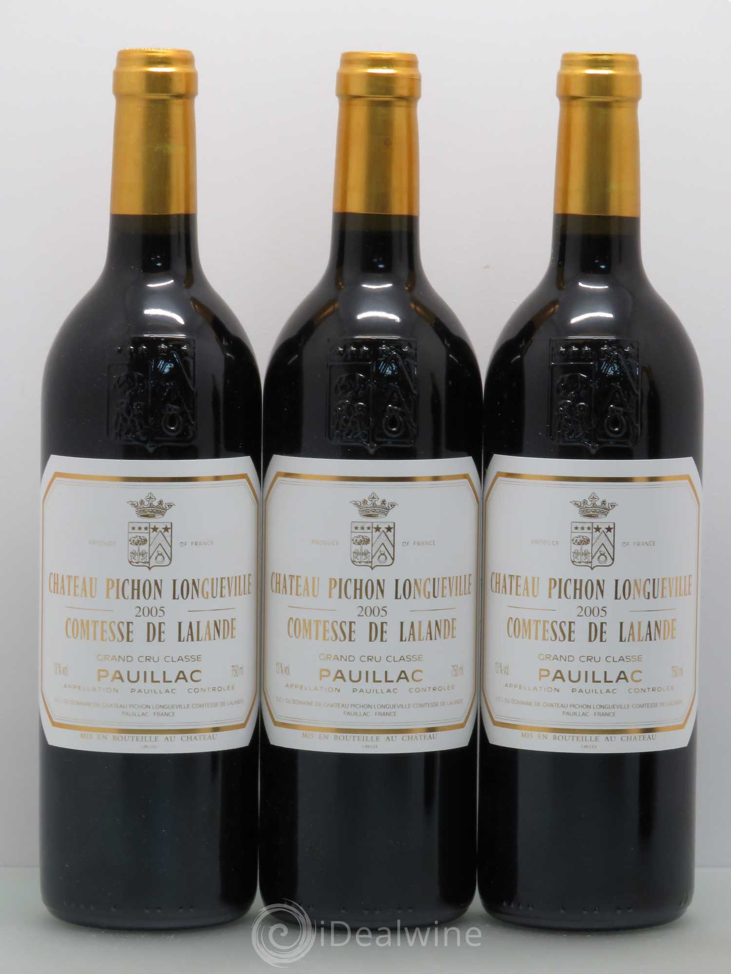Château Pichon Longueville Comtesse de Lalande 2ème Grand Cru Classé 2005 - Lot de 12 bouteilles - 4