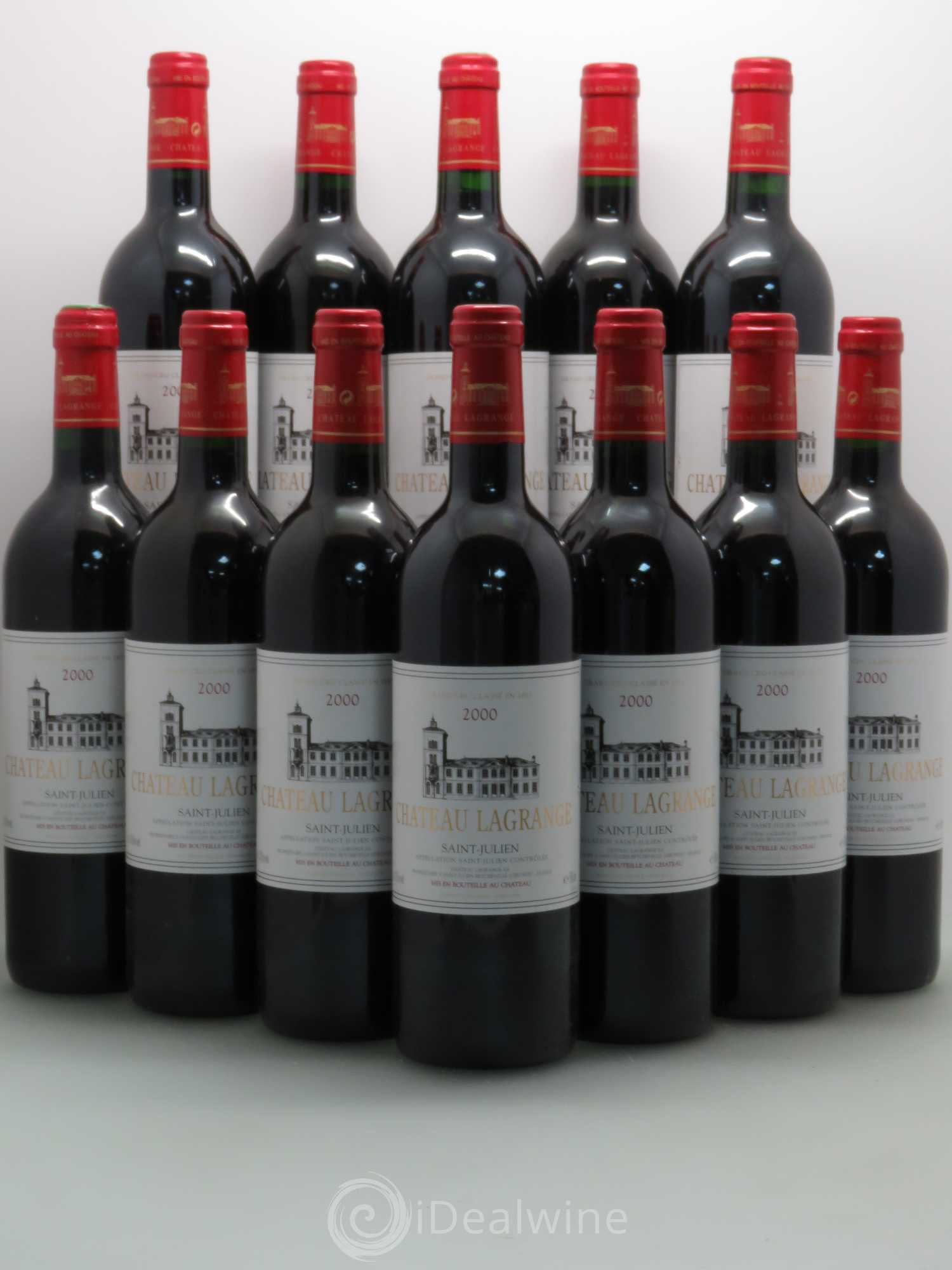 Château Lagrange 3ème Grand Cru Classé 2000 - Lot de 12 bouteilles - 0