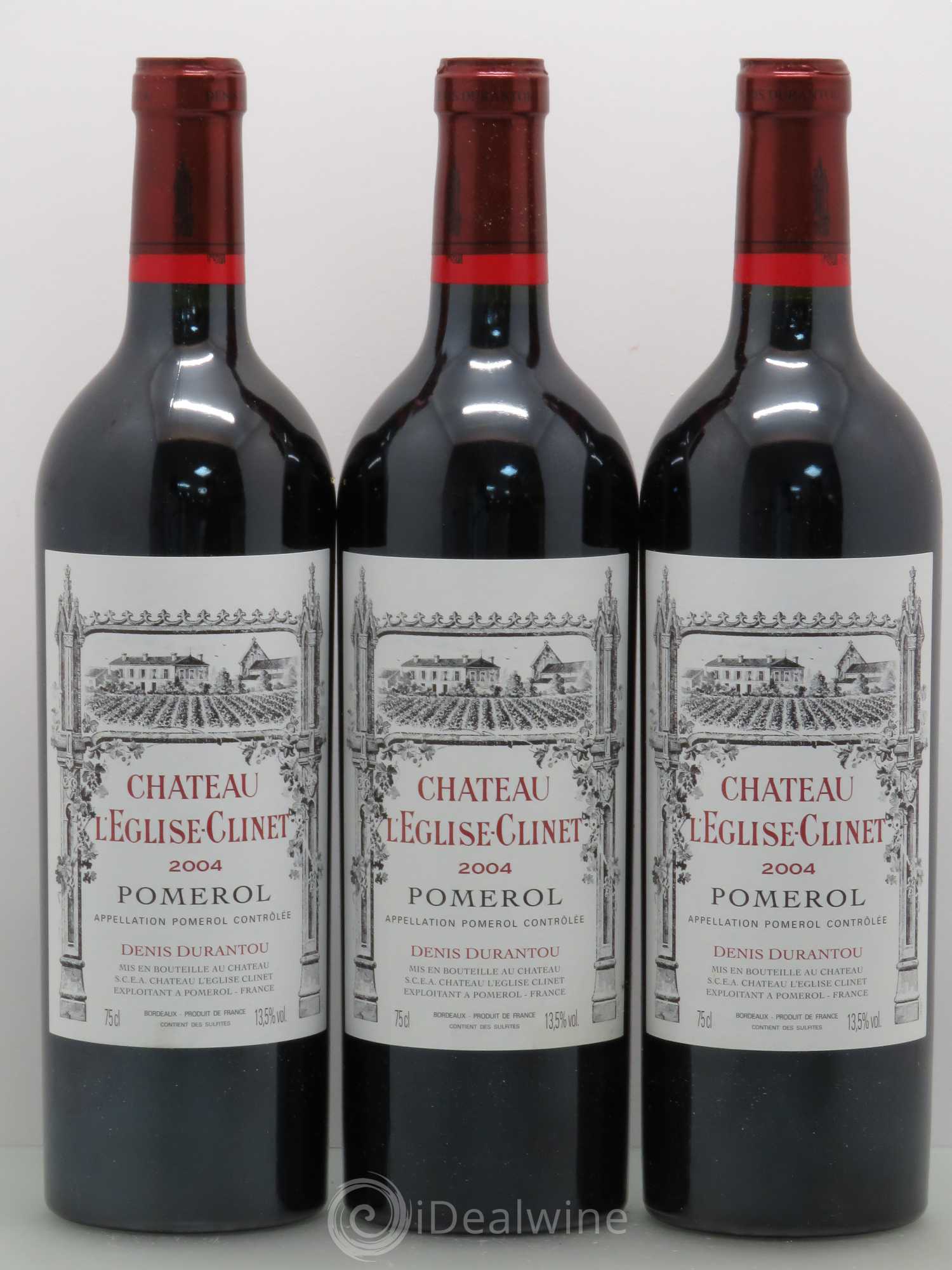 Château l' Église Clinet Surcapsule 2004 - Lot de 12 bouteilles - 3