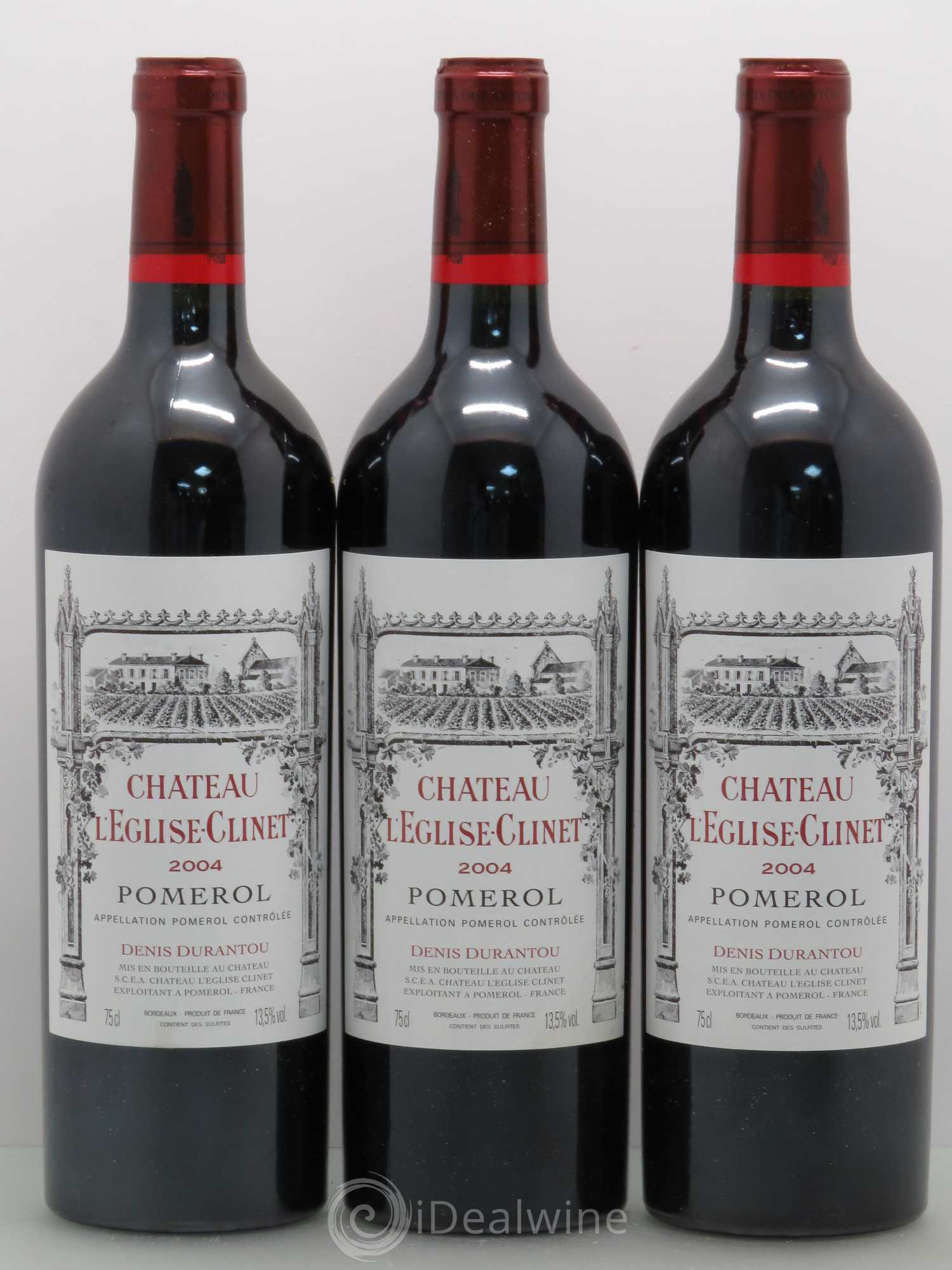 Château l' Église Clinet Surcapsule 2004 - Lot de 12 bouteilles - 4