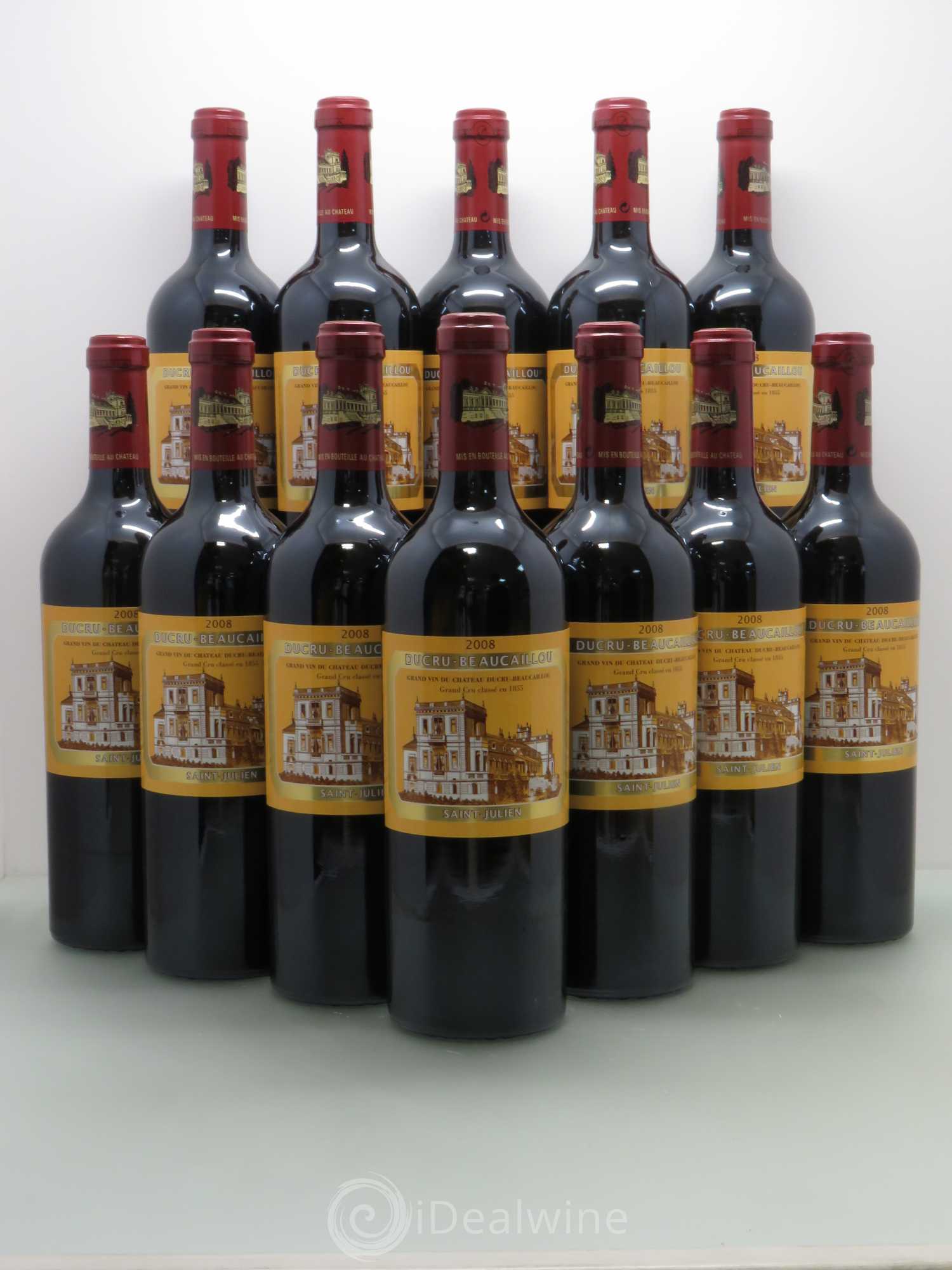 Château Ducru Beaucaillou 2ème Grand Cru Classé 2008 - Lot de 12 bouteilles - 0