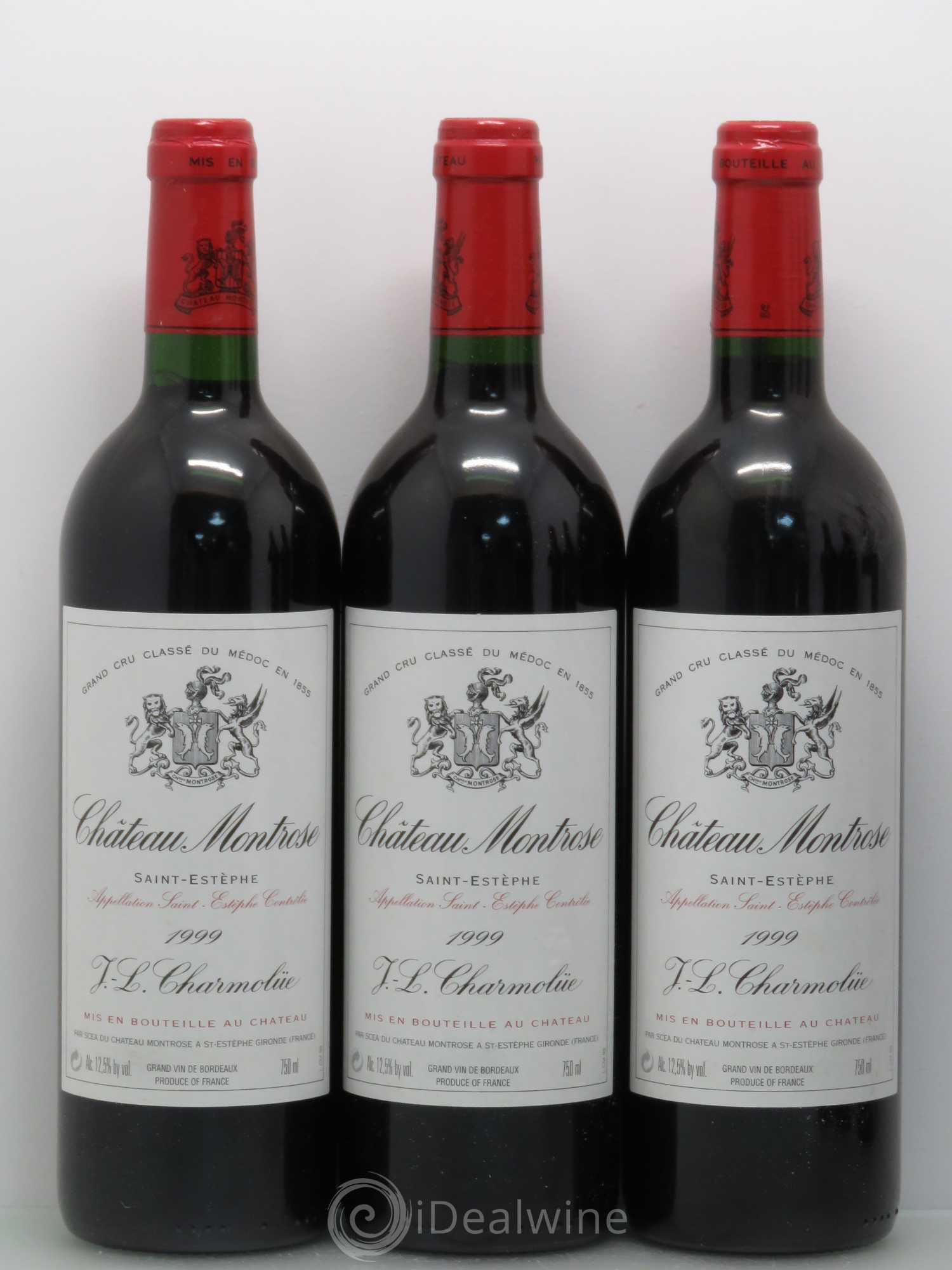 Château Montrose 2ème Grand Cru Classé 1999 - Lot de 6 bouteilles - 1